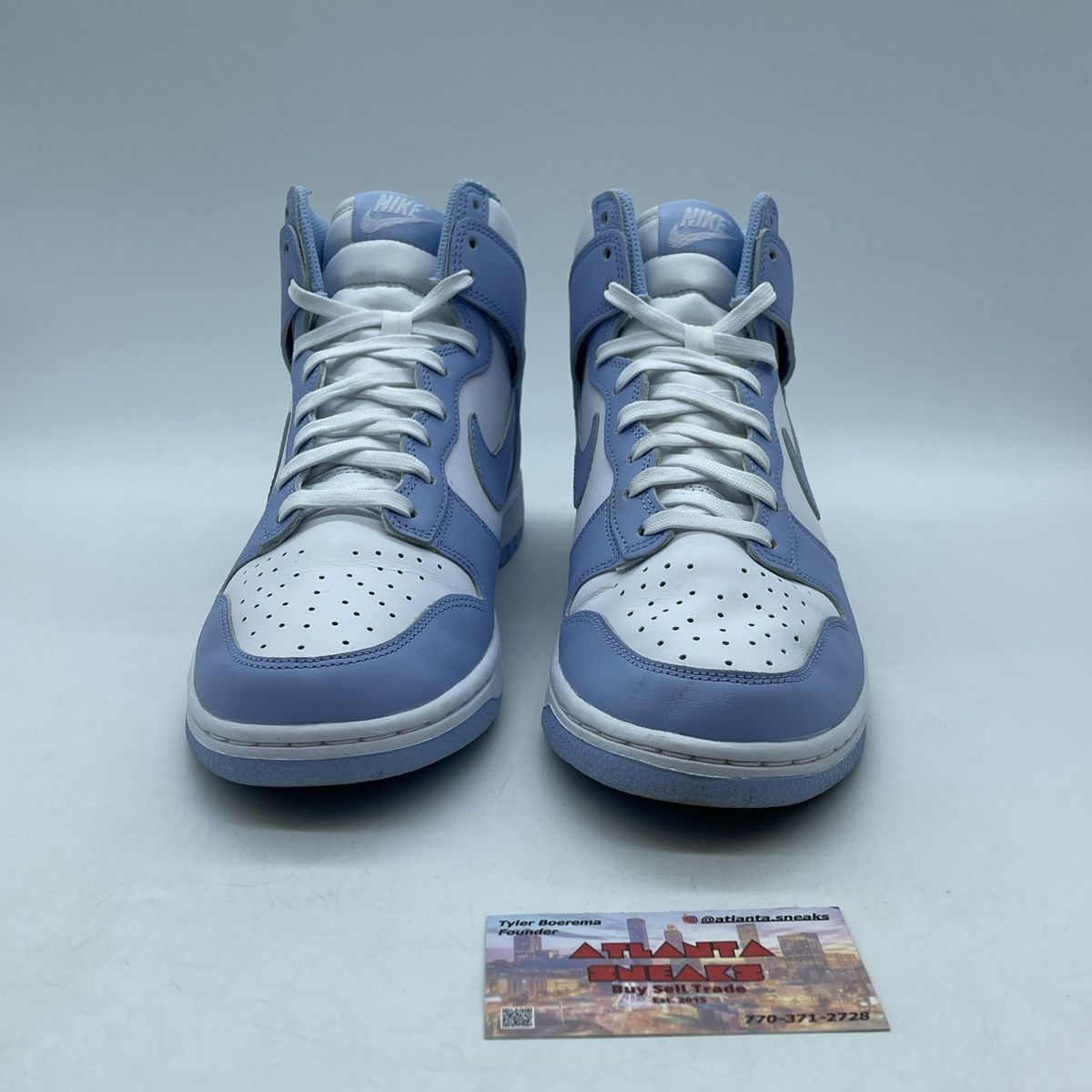 Nike Wmns dunk high aluminum Size US 9 / IT 39 - 2 Thumbnail