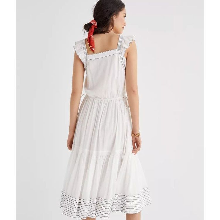 Magali Pascal Ruffled Tiered Maxi Dress