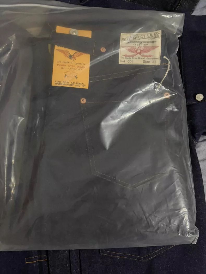 The Real McCoy's The REAL McCOY'S Naturally Dyed Jeans Size US 33 - 1 Thumbnail