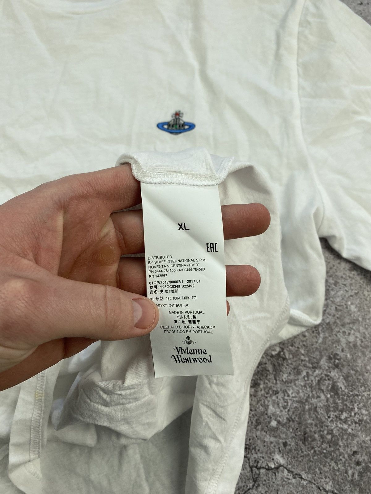 Vivienne Westwood Vivienne Westwood White T-shirt Size US L / EU 52-54 / 3 - 5 Thumbnail