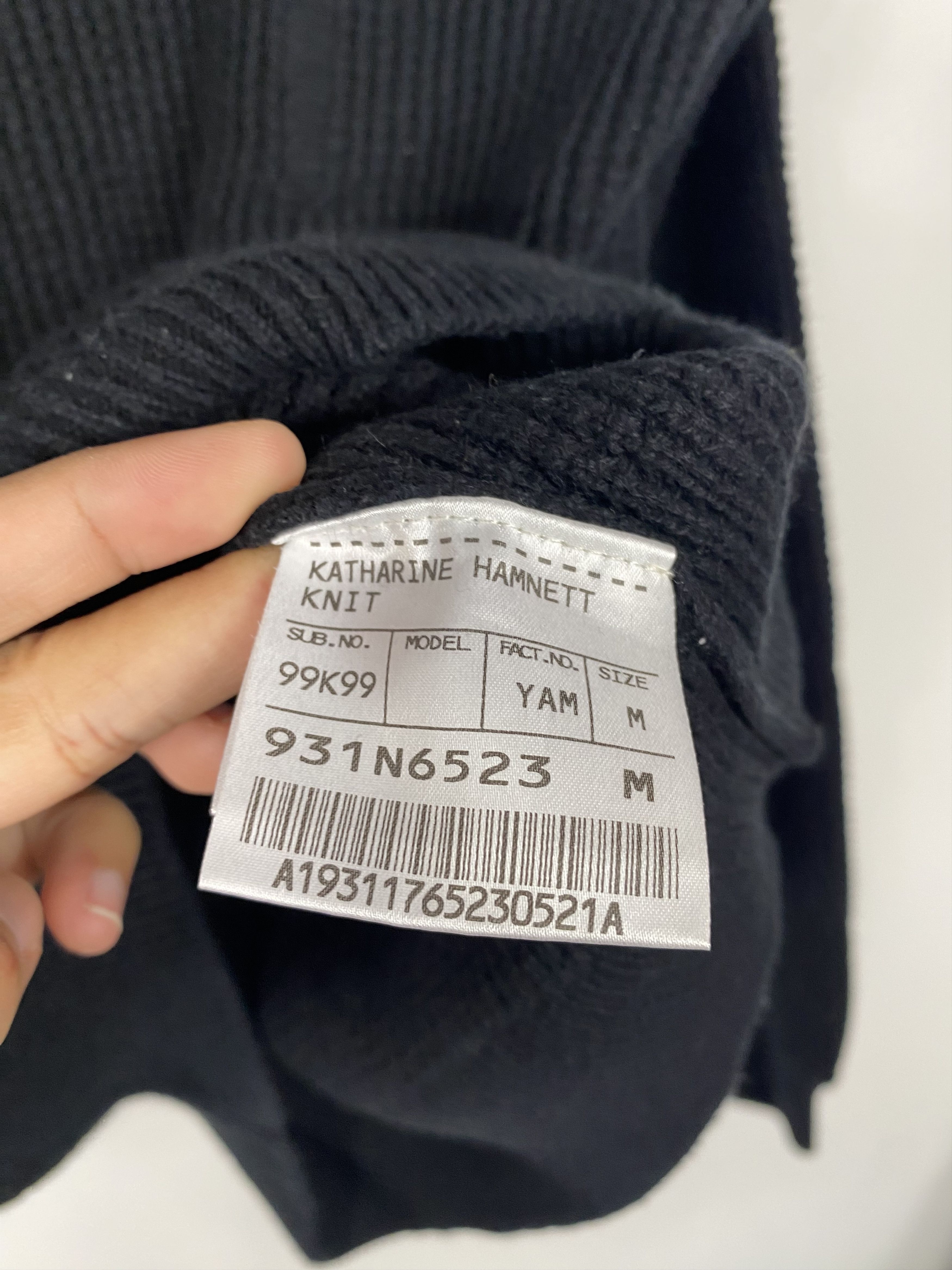 Katharine Hamnett London Katharine Hamnett Knitted Sweater Size US M / EU 48-50 / 2 - 6 Thumbnail
