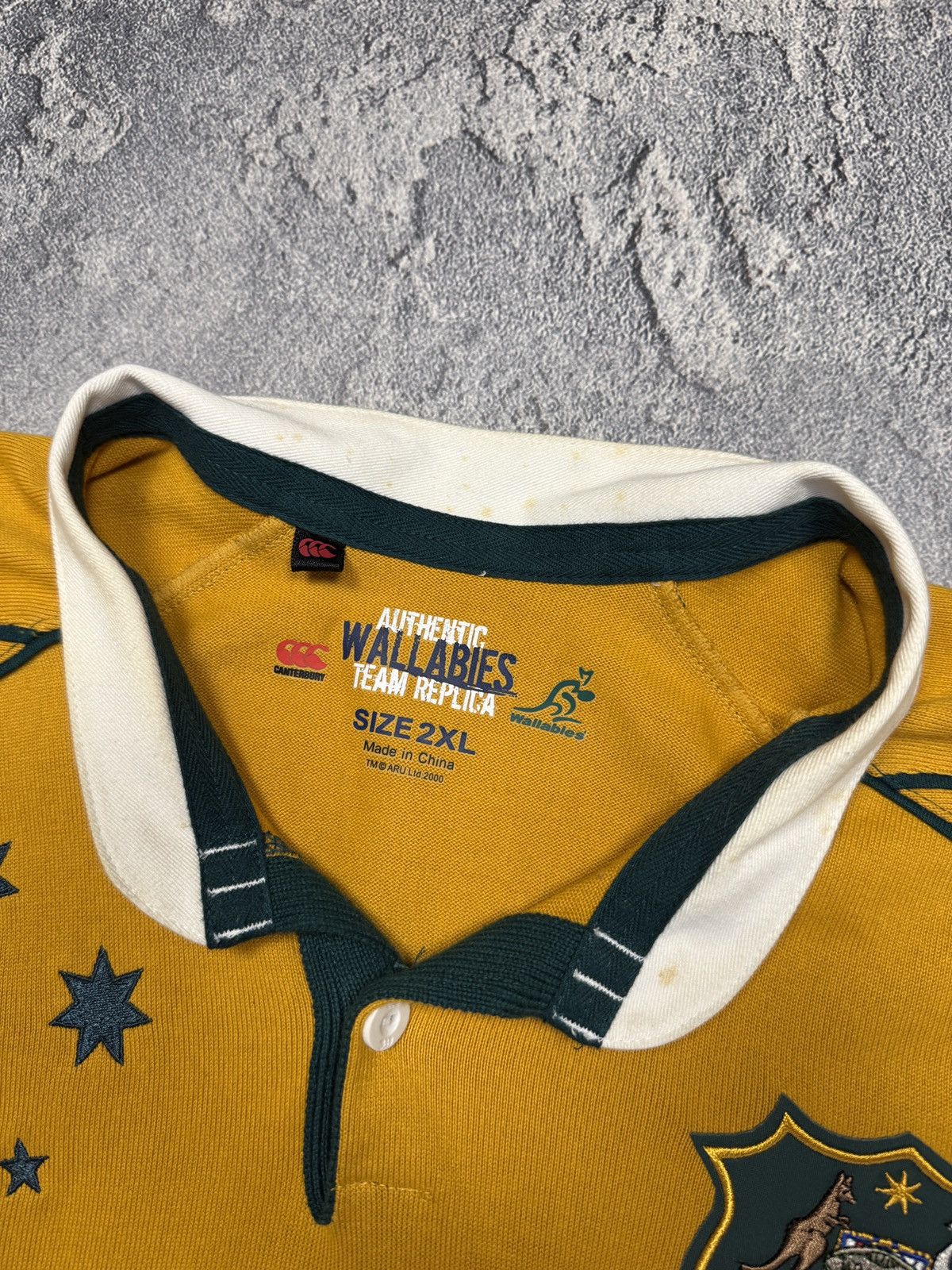 Canterbury of New Zealand Canterbury Australian Wallabies Rugby Polo Shirt XXLarge Size US XXL / EU 58 / 5 - 8 Thumbnail
