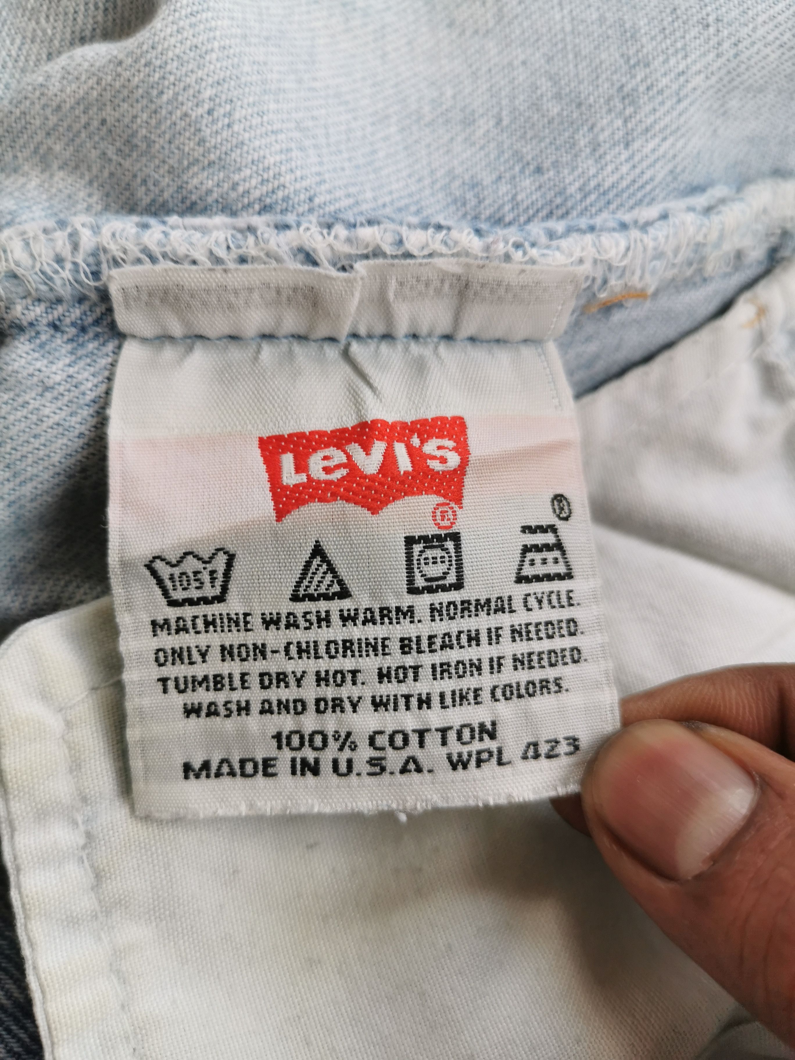 Heron Preston × Levi's Levis 501 Vintage Custom Marker Arcuate Design Size US 32 / EU 48 - 2 Thumbnail