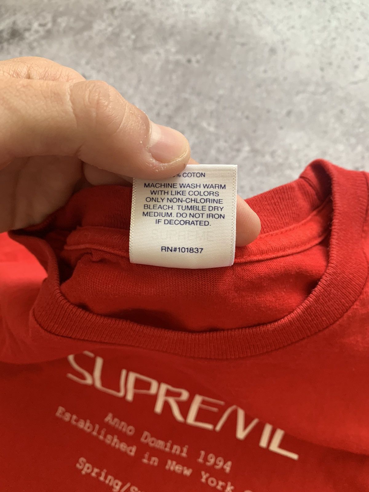 Supreme 🔥SUPREME ANNO DOMINI T-SHIRT TEE Size US M / EU 48-50 / 2 - 6 Thumbnail