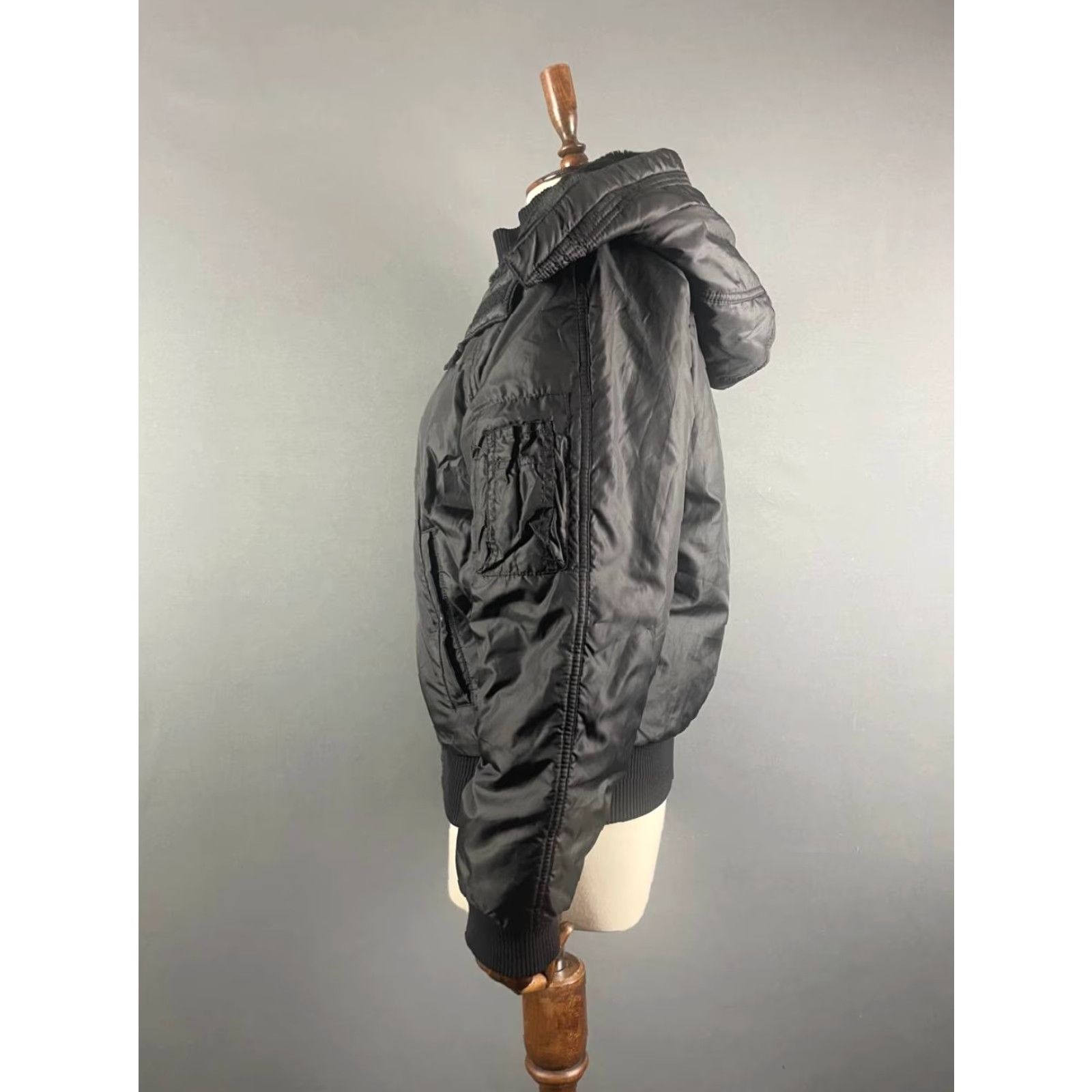 Polo Ralph Lauren Polo Ralph Lauren Jacket Women M Black Polyester Long Sleeve Full Zip Regular Fit Vintage: No Size M / US 6-8 / IT 42-44 - 7 Thumbnail