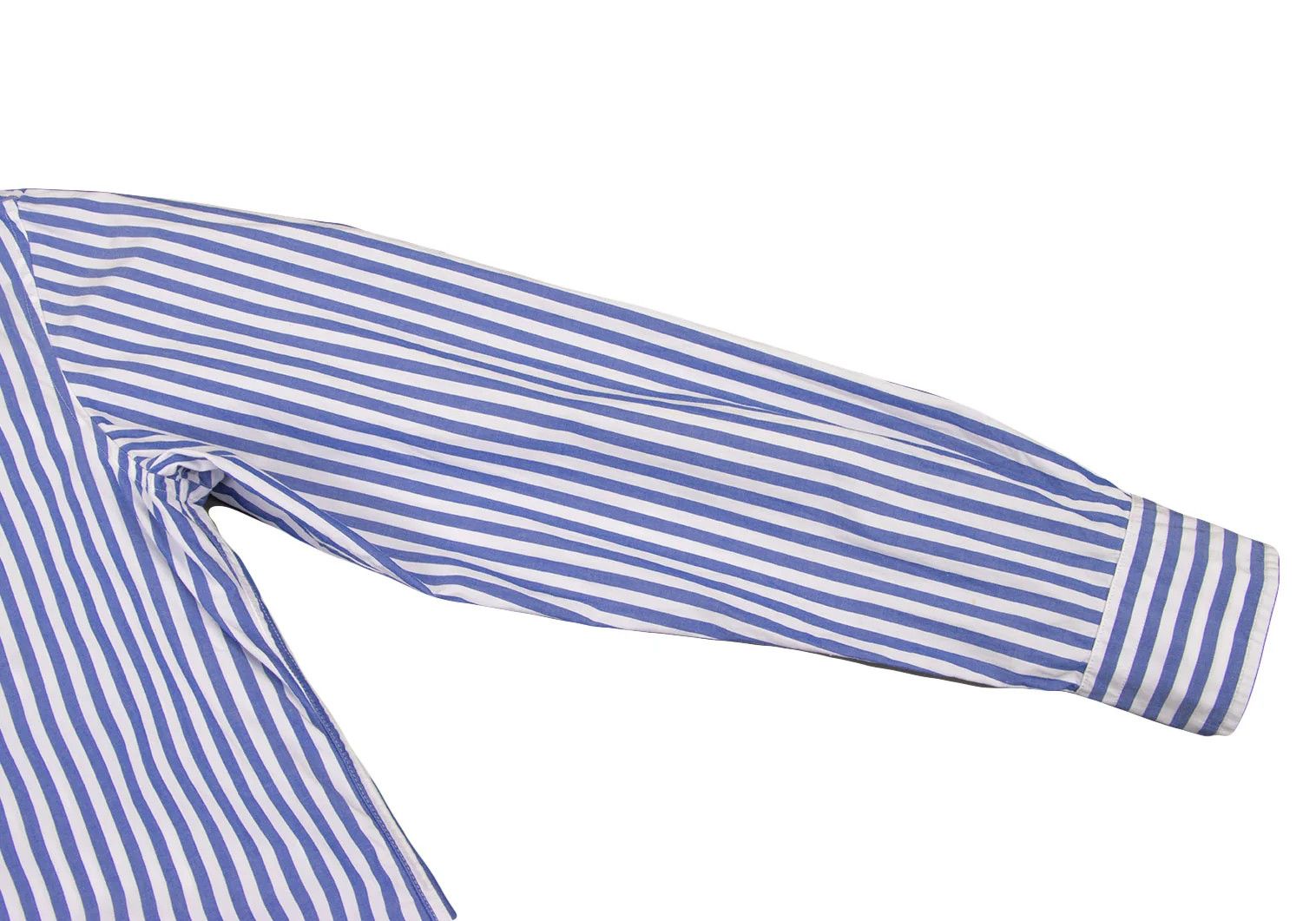 Fred Perry Hooded Striped Shirt Jacket in Blue and White, Size S Size US S / EU 44-46 / 1 - 7 Thumbnail