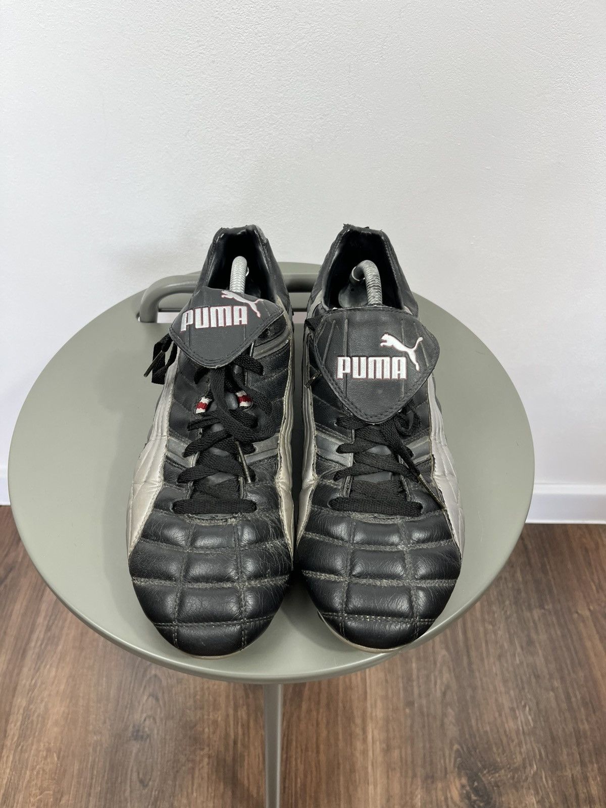 Puma Vintage Puma Soccer Cleats Leather Football Boots 45 US 11.5 Size US 11.5 / EU 44-45 - 4 Thumbnail