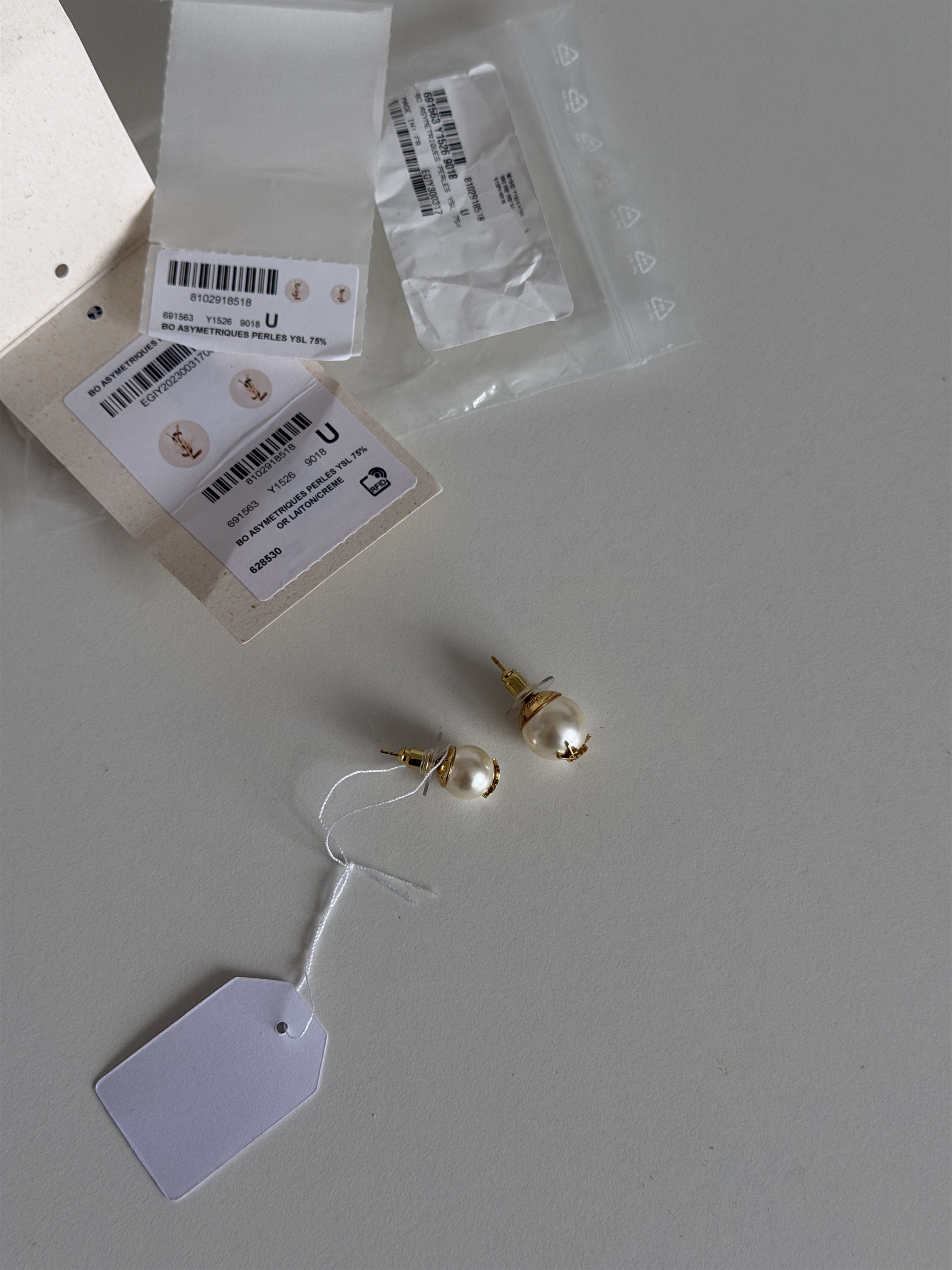 Saint Laurent Paris Saint Laurent Earrings Size ONE SIZE - 5 Thumbnail