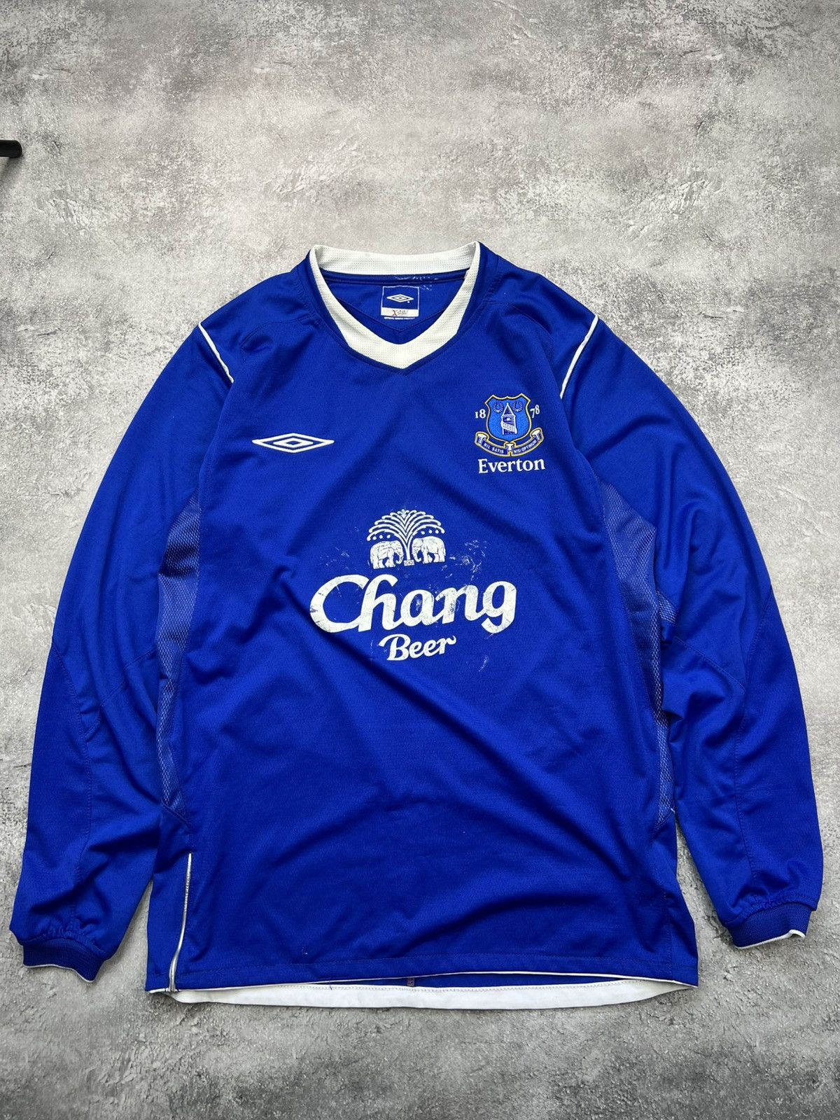Umbro Everton Umbro 2004/2005 Home Kit Soccer Jersey Longsleeve Size US S / EU 44-46 / 1 - 1 Thumbnail