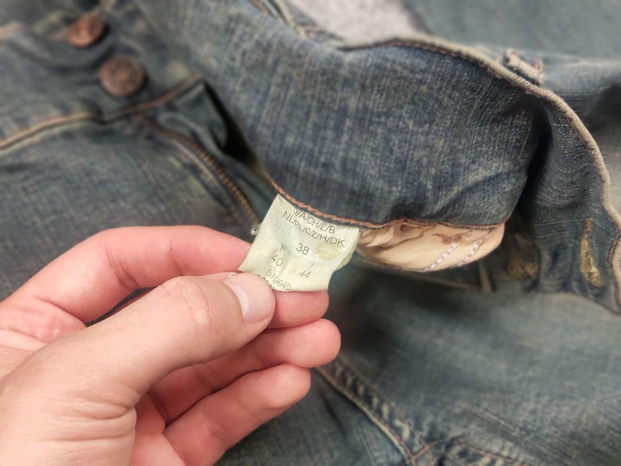 If Six Was Nine Vintage if six was nine Y2K style flared Bootkot denim Jeans Size 30" / US 8 / IT 44 - 12 Thumbnail