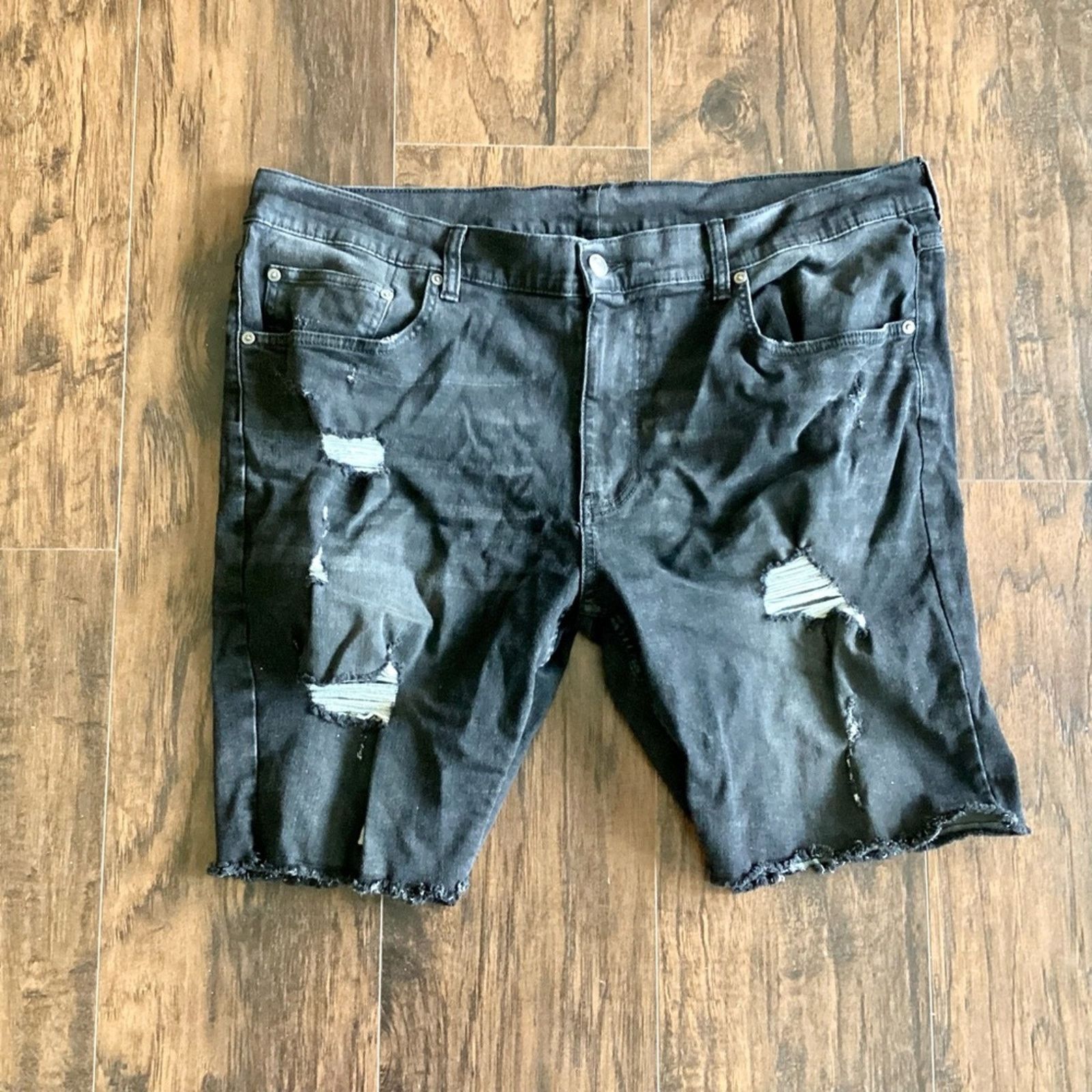George George Ripped Raw Hem Men’s Shorts Size US 40 / EU 56 - 1 Thumbnail