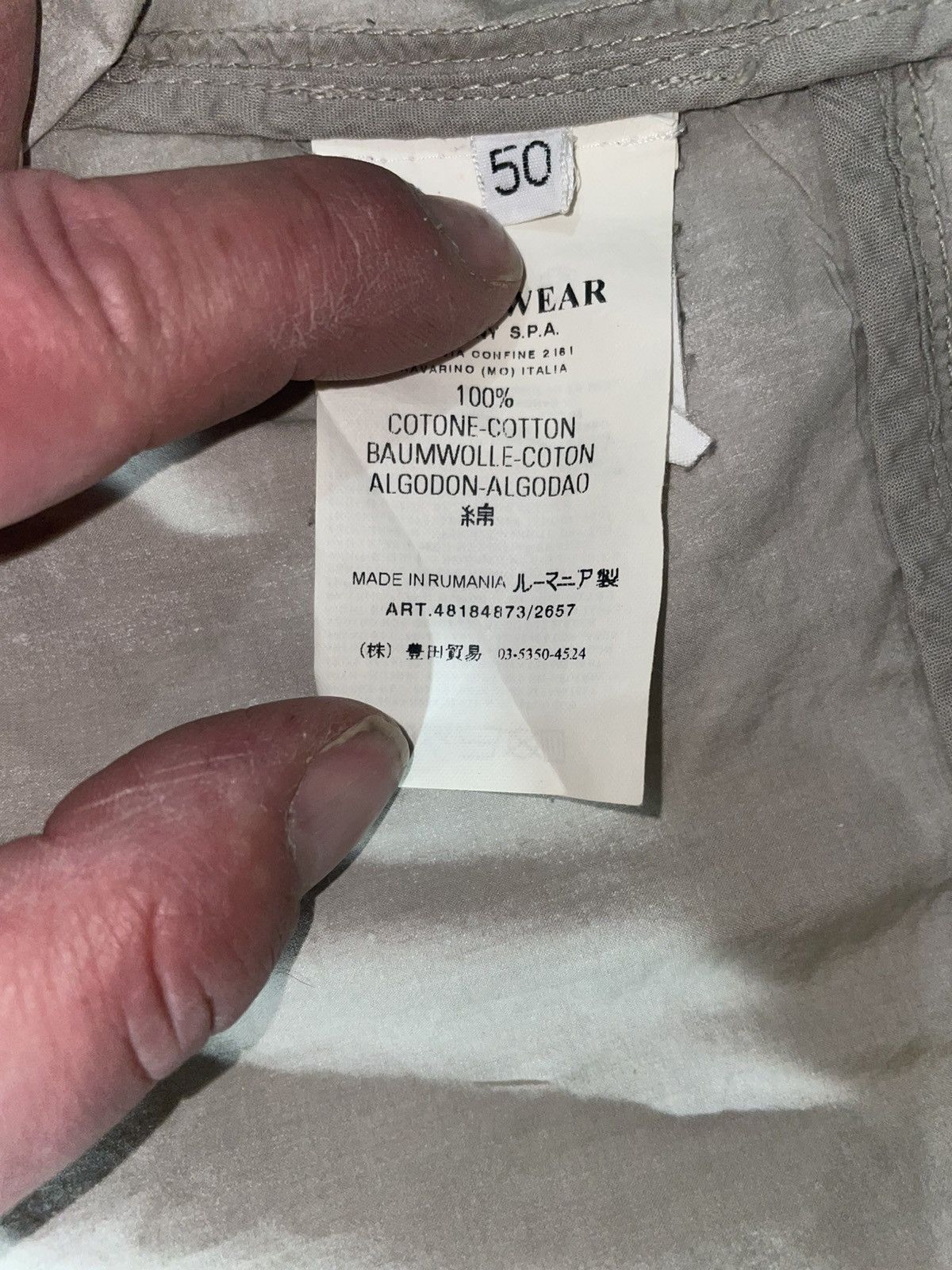 C.P. Company Cp company hand painted Mille size 50 fits medium/ large Size US M / EU 48-50 / 2 - 9 Thumbnail