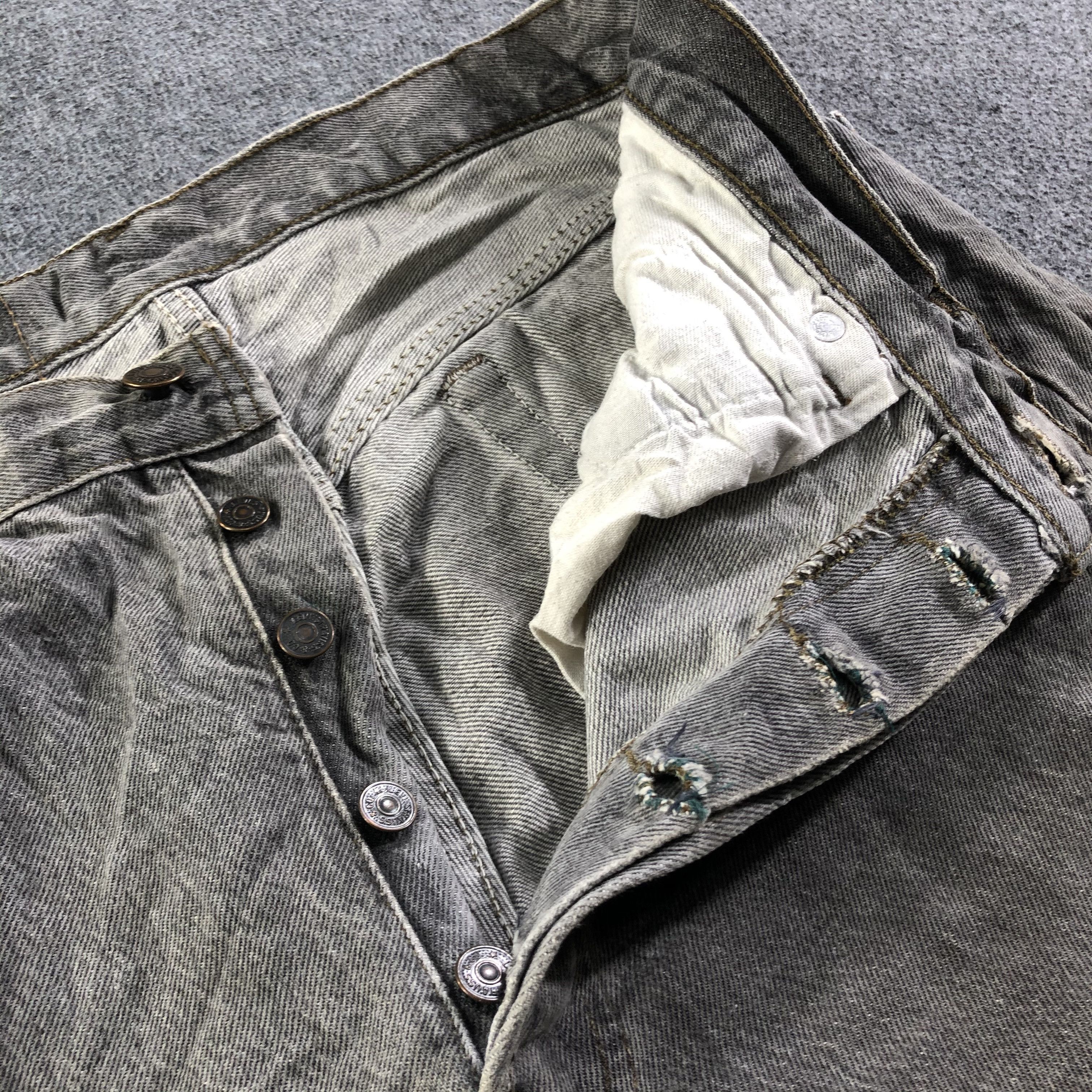 Levi's Vintage 90s Levis 501 Jeans-J3946 Size US 33 - 9 Thumbnail