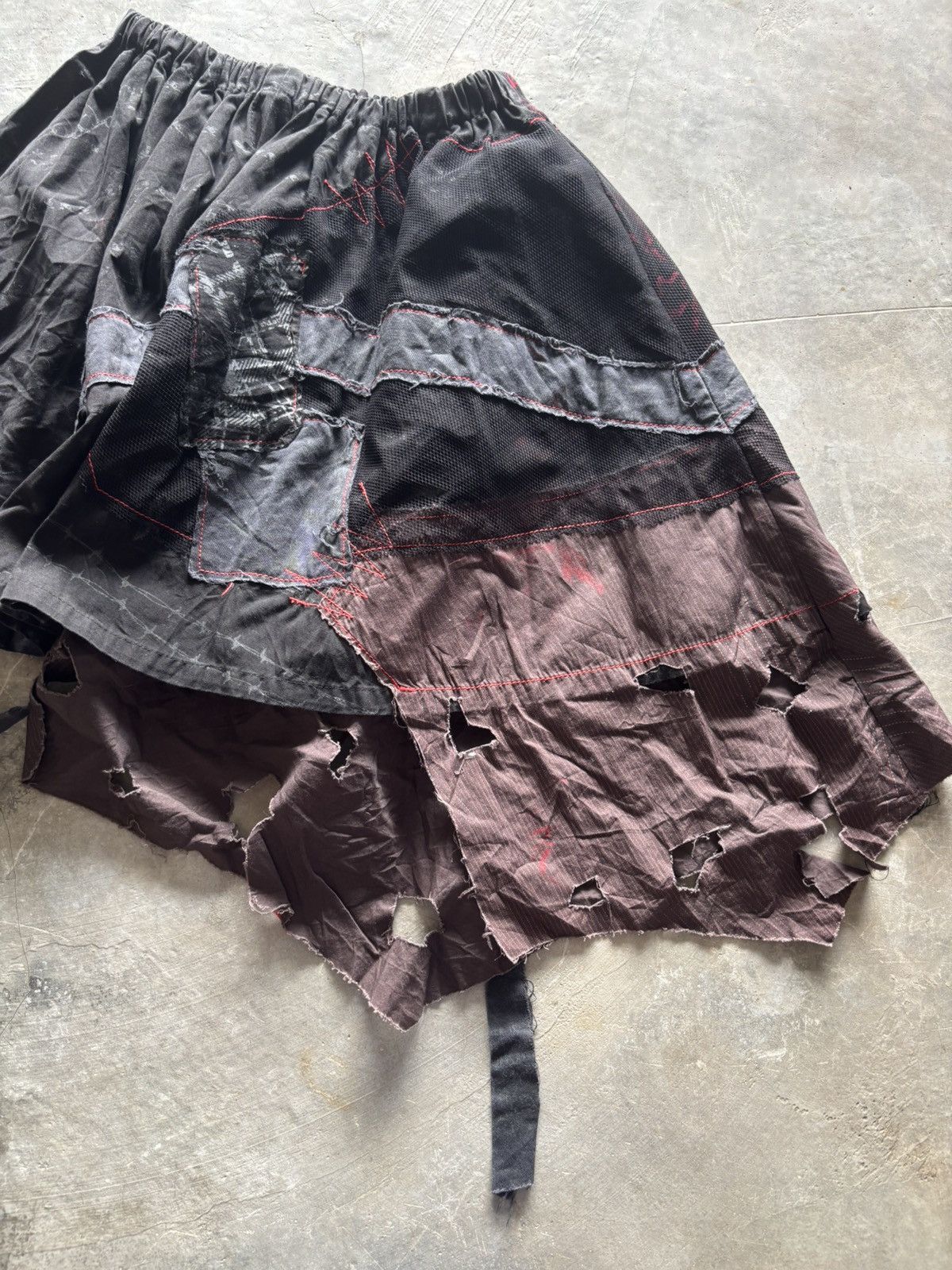 h.NAOTO y2k H. Anarchy skirt punk bondage seditionaries rare gothic Size 30" / US 8 / IT 44 - 5 Thumbnail