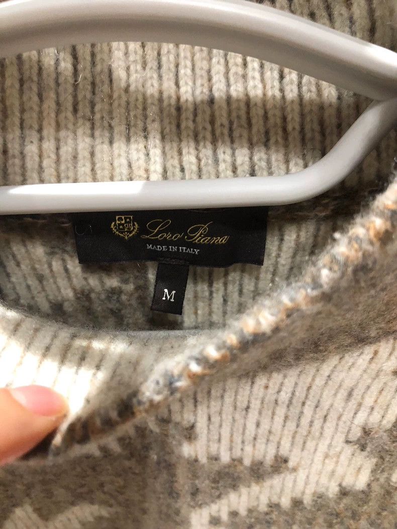 Loro Piana LORO PIANA A sheep's wool sweater coat Size M / US 6-8 / IT 42-44 - 6 Thumbnail