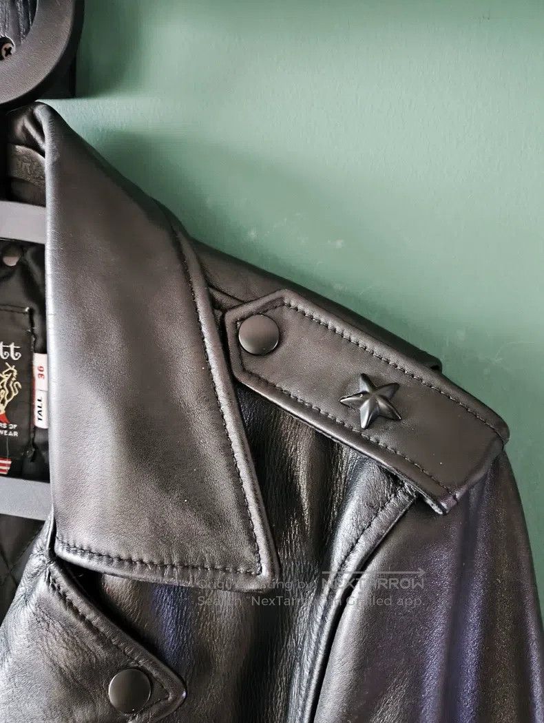 Schott Schott Cable-stayed locomotive leather jacket Size US M / EU 48-50 / 2 - 5 Thumbnail