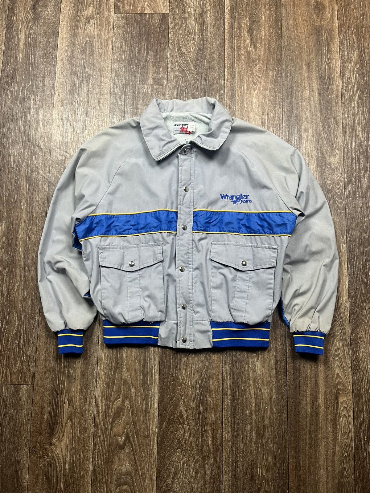 Retro Jacket × Streetwear × Wrangler Vintage 80’s Wrangler Jeans ...