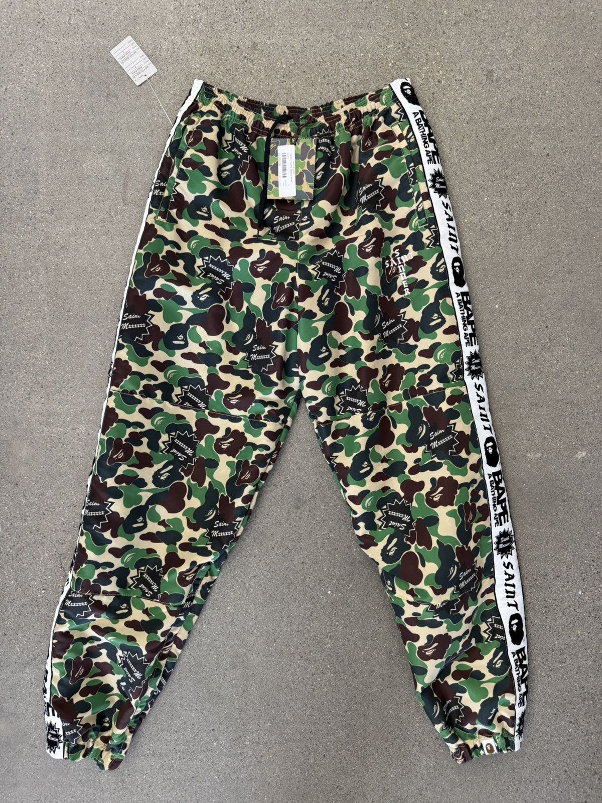 Bape × Saint Michael Saint Michael x Bape Track Pants Size US 30 / EU 46 - 1 Thumbnail