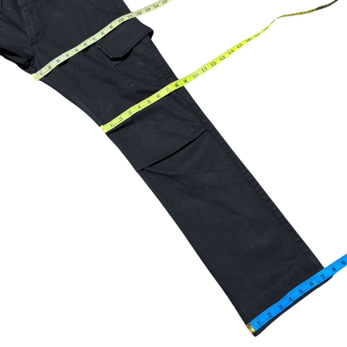 Melrose Men Melrose Black Cargo Pants Size US 30 / EU 46 - 17 Thumbnail