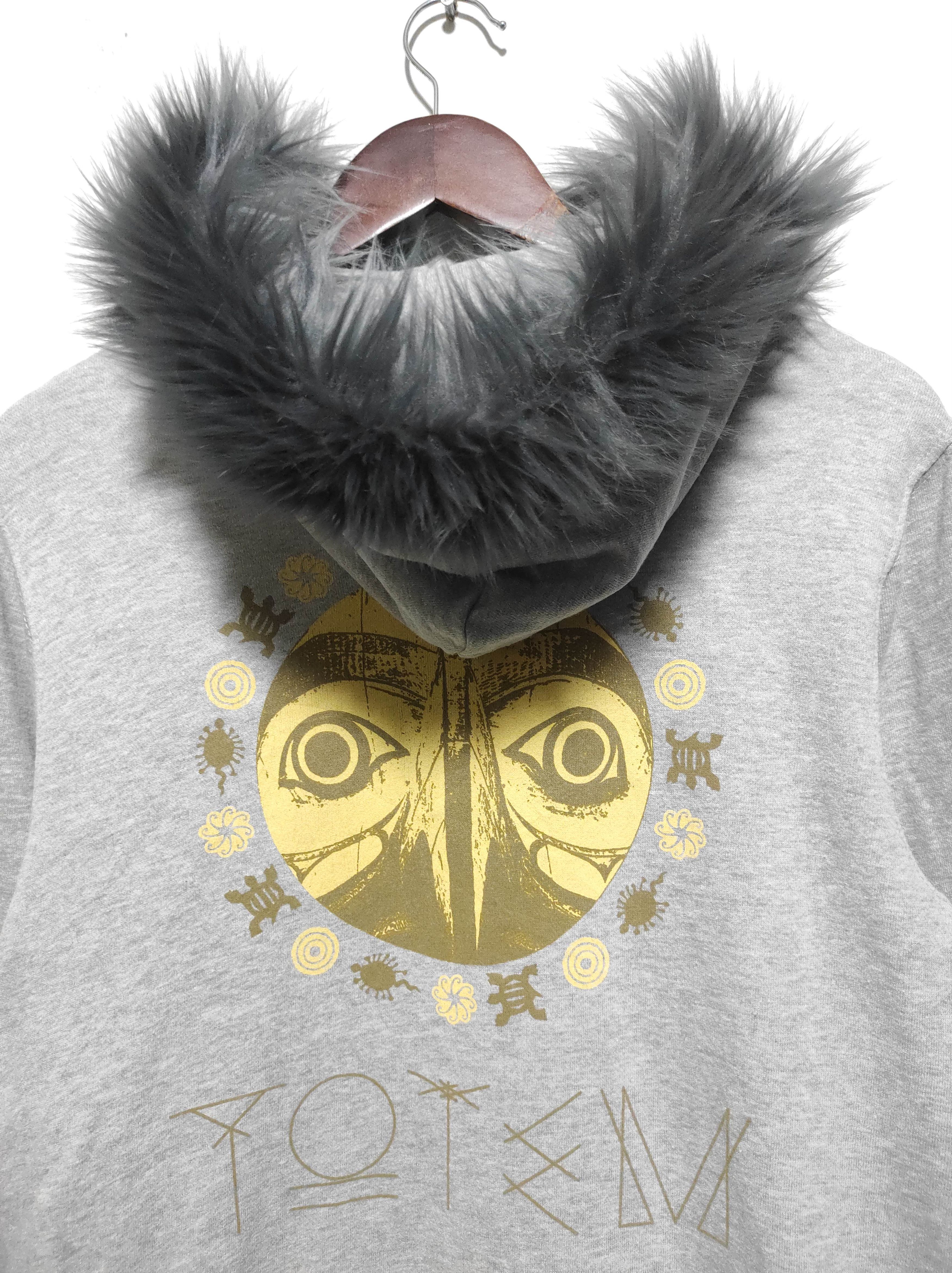 Japanese Brand Totem zip fur hoodie ifsix LGB style Size US M / EU 48-50 / 2 - 14 Thumbnail