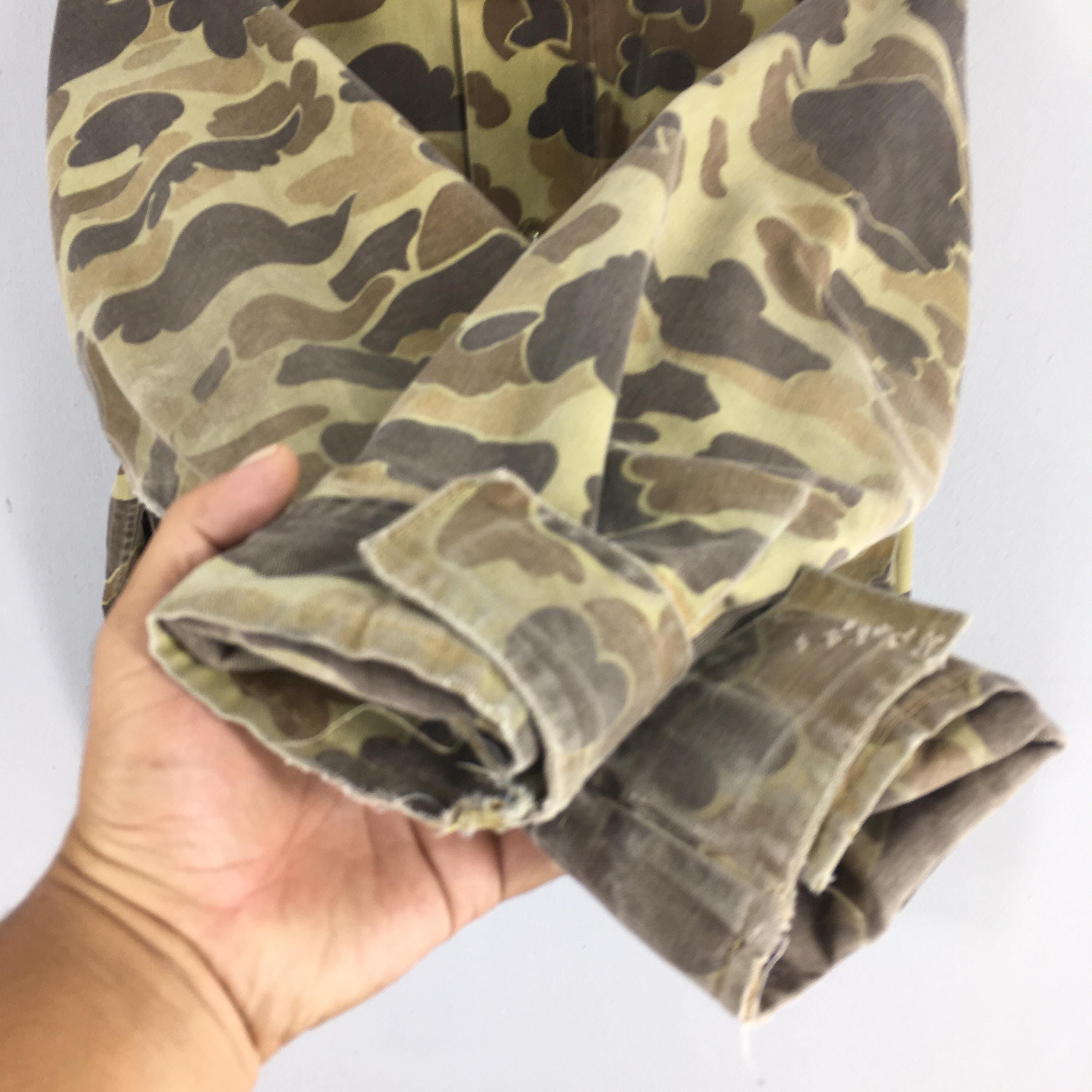 Columbia Vintage 1990s Columbia Duck Camo Hunting Jacket Large Size US L / EU 52-54 / 3 - 4 Thumbnail