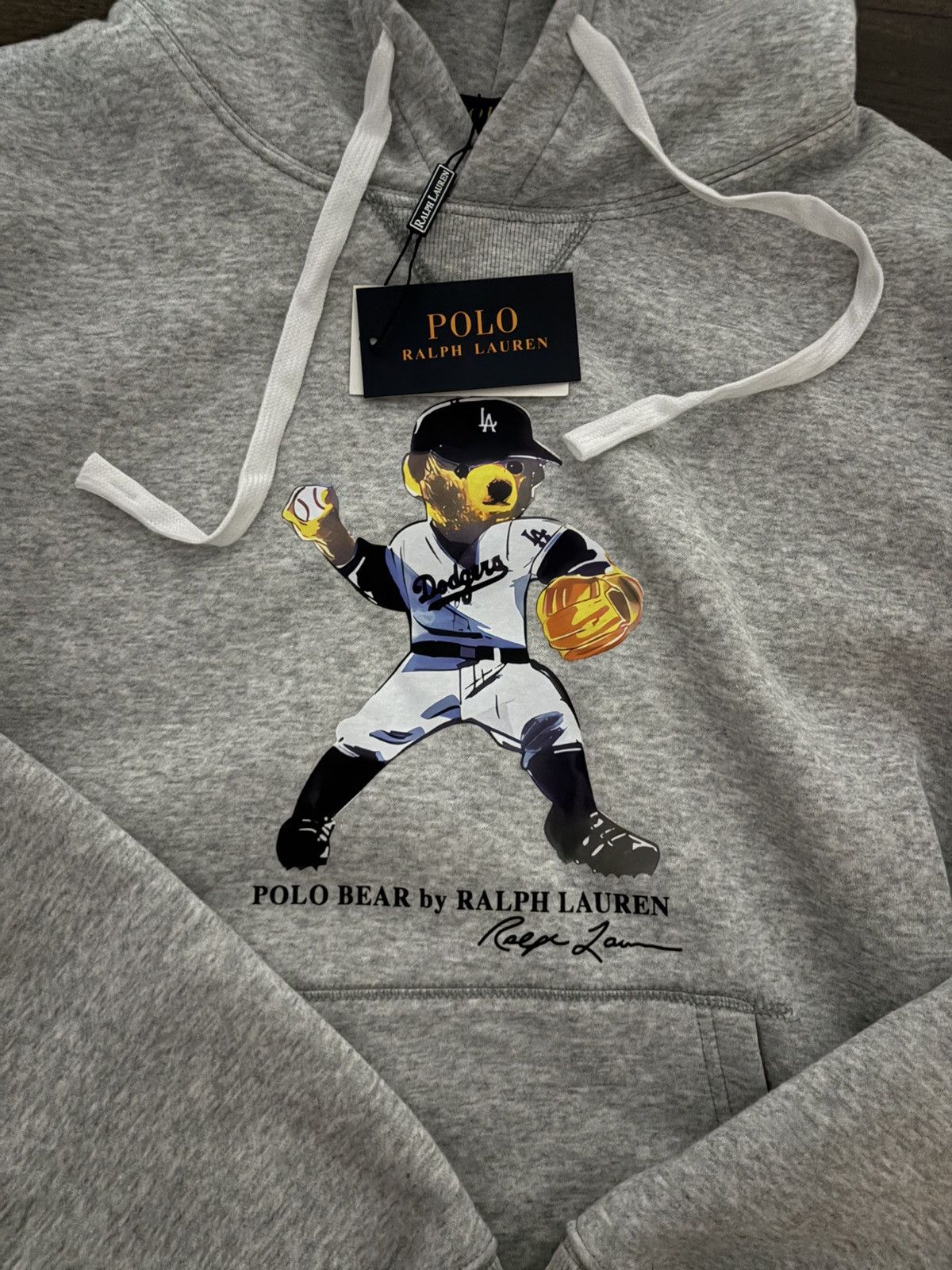 MLB × Polo Ralph Lauren Polo Ralph Lauren Dodgers Hoodie Size US XL / EU 56 / 4 - 2 Thumbnail