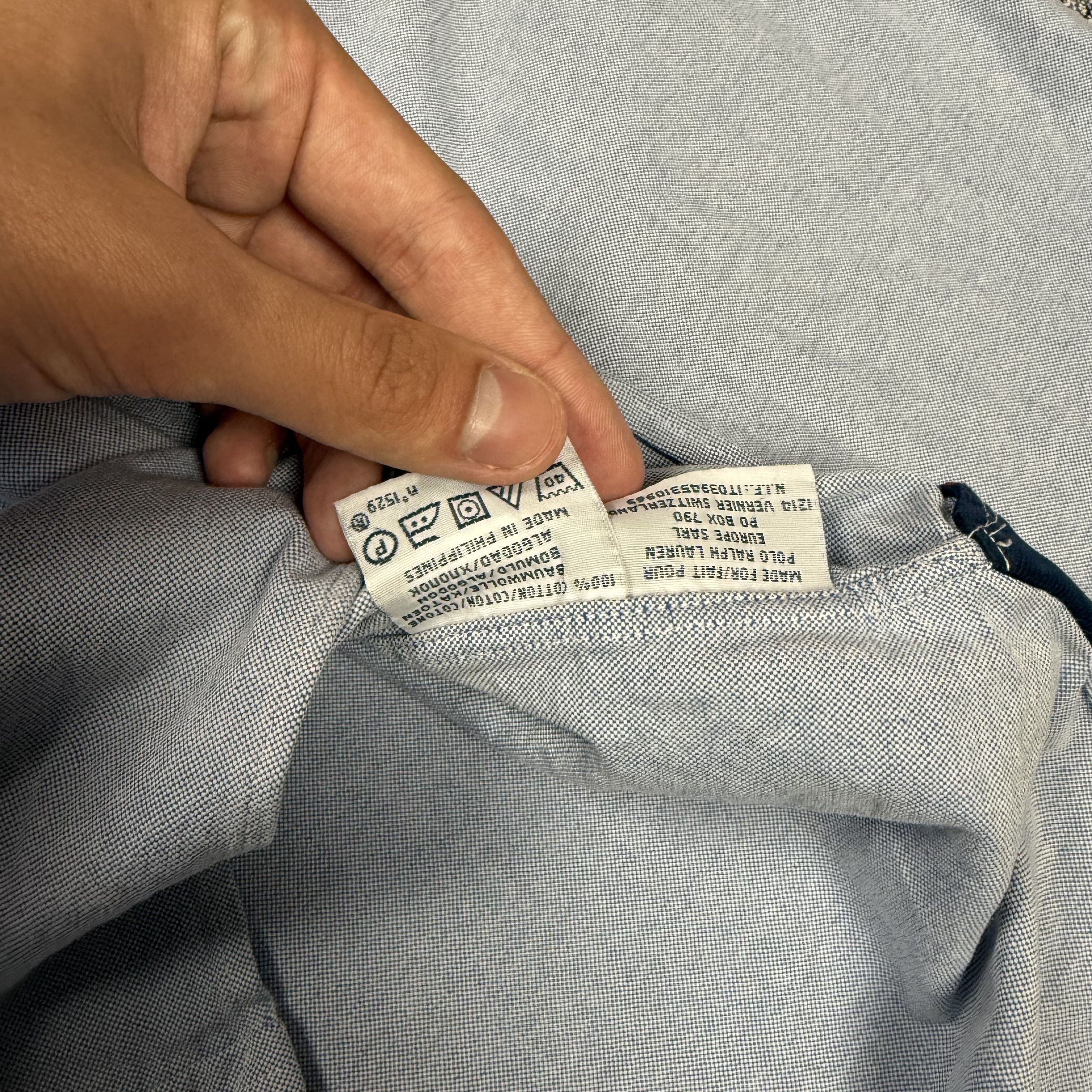 Polo Ralph Lauren Polo Ralph Lauren Shirt Blue Size XL Size US XL / EU 56 / 4 - 6 Thumbnail