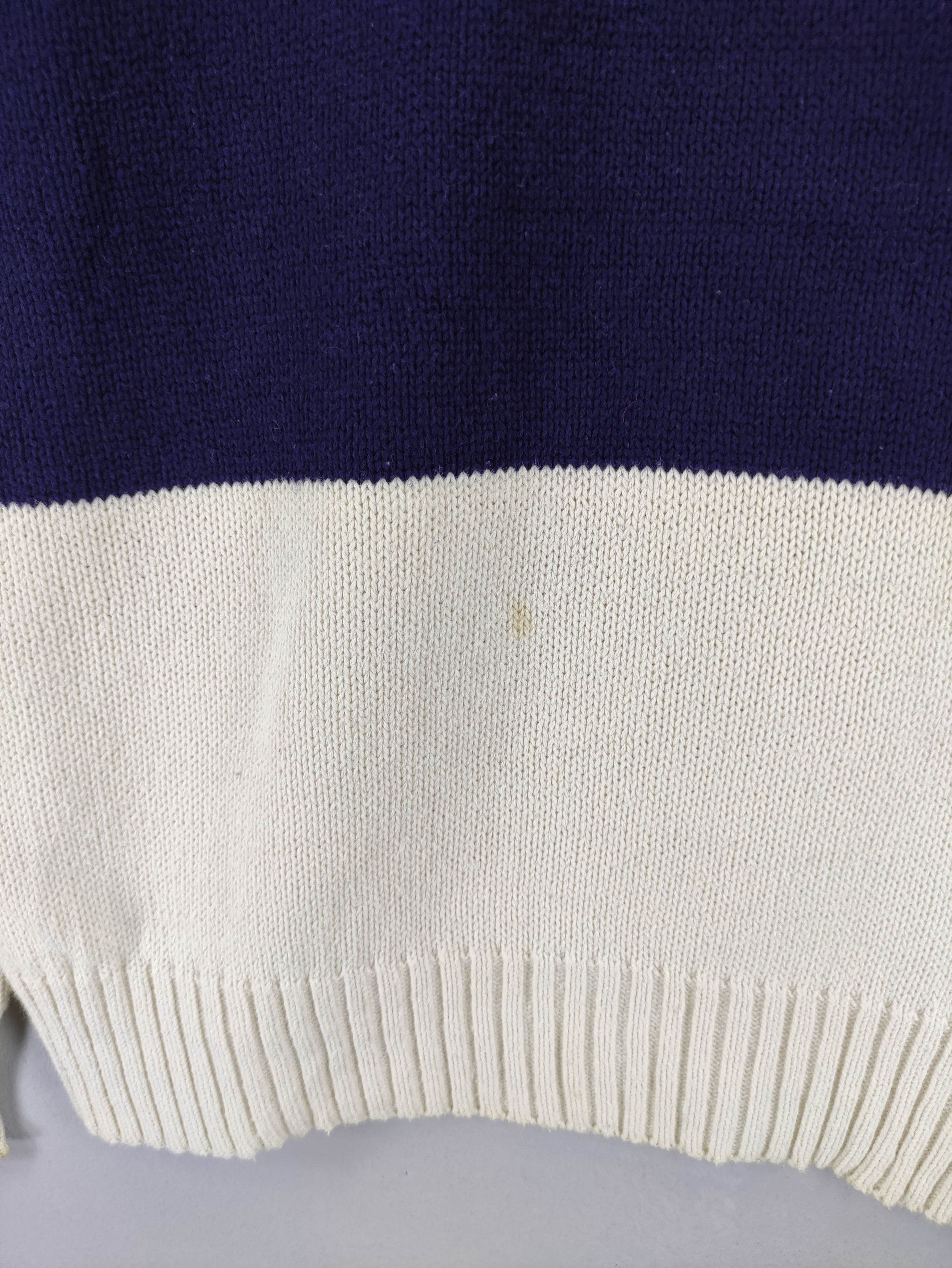 Polo Ralph Lauren Vintage Polo Ralph Lauren Knit Sweater Jumper Striped Size US S / EU 44-46 / 1 - 7 Thumbnail