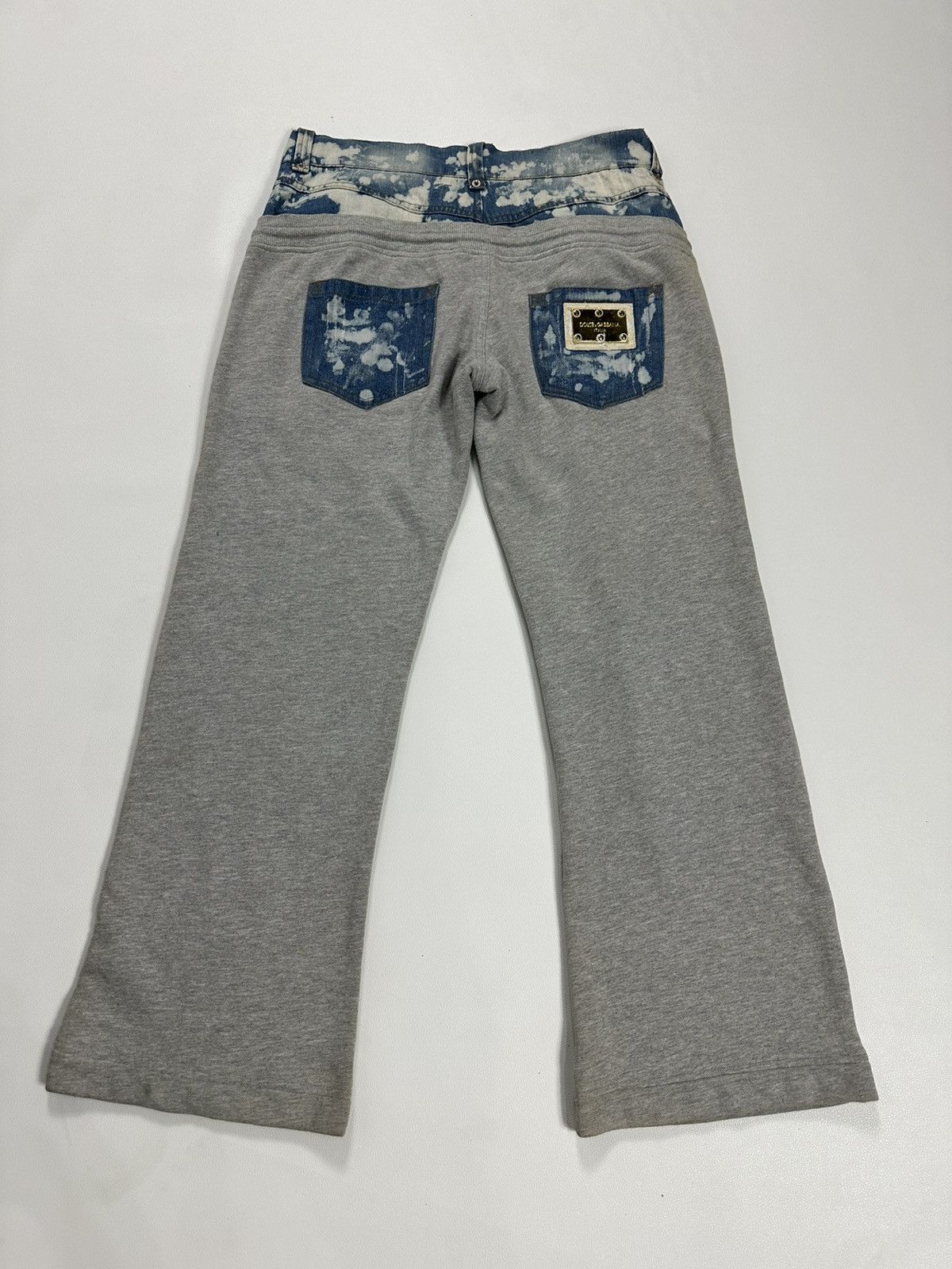 Dolce & Gabbana Dolce & Gabbana Hybrid Denim and Cotton Pants Size US 32 / EU 48 - 13 Thumbnail