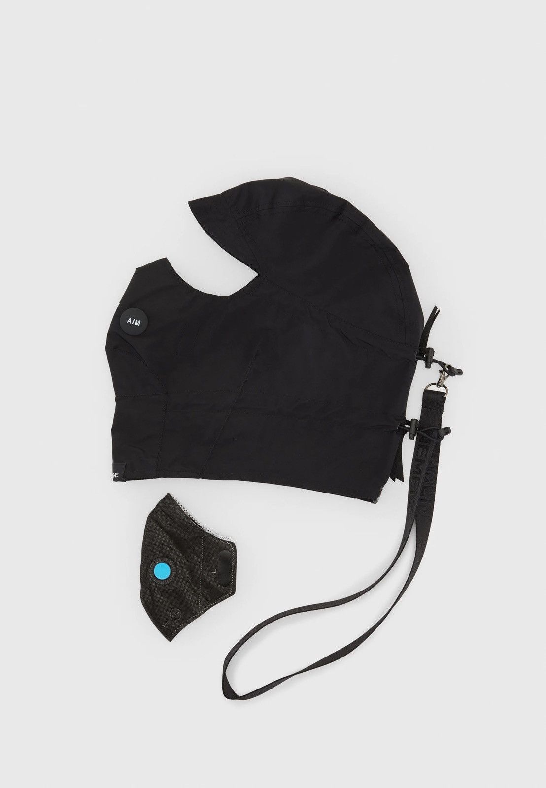 Nemen !DS! SS23 Nemen Airinum Black Head Mask Size ONE SIZE - 2 Thumbnail