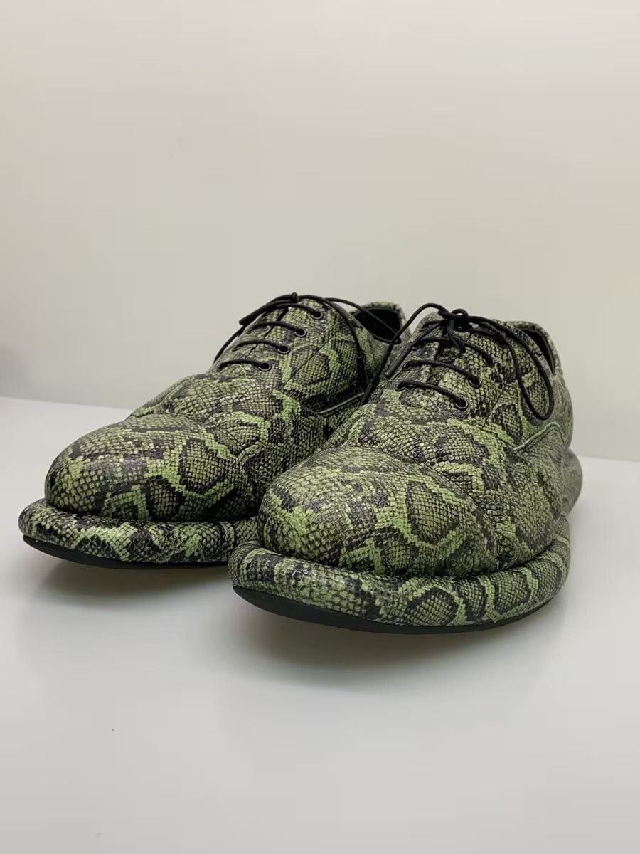 Martine Rose Snakeskin Print Leather Oxford Shoes Size US 7 / EU 40 - 2 Thumbnail
