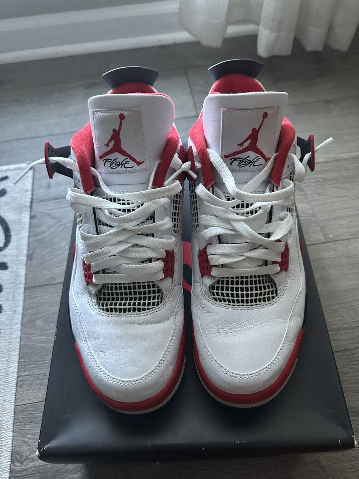 Jordan Brand Jordan Fire Red 4’s Size US 11 / EU 44 - 2 Thumbnail