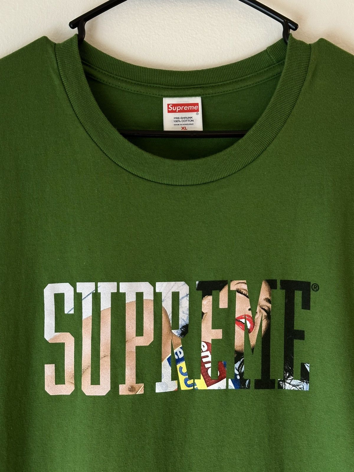 Supreme Supreme Terra Patrick Collegiate Tee Size US XL / EU 56 / 4 - 2 Thumbnail