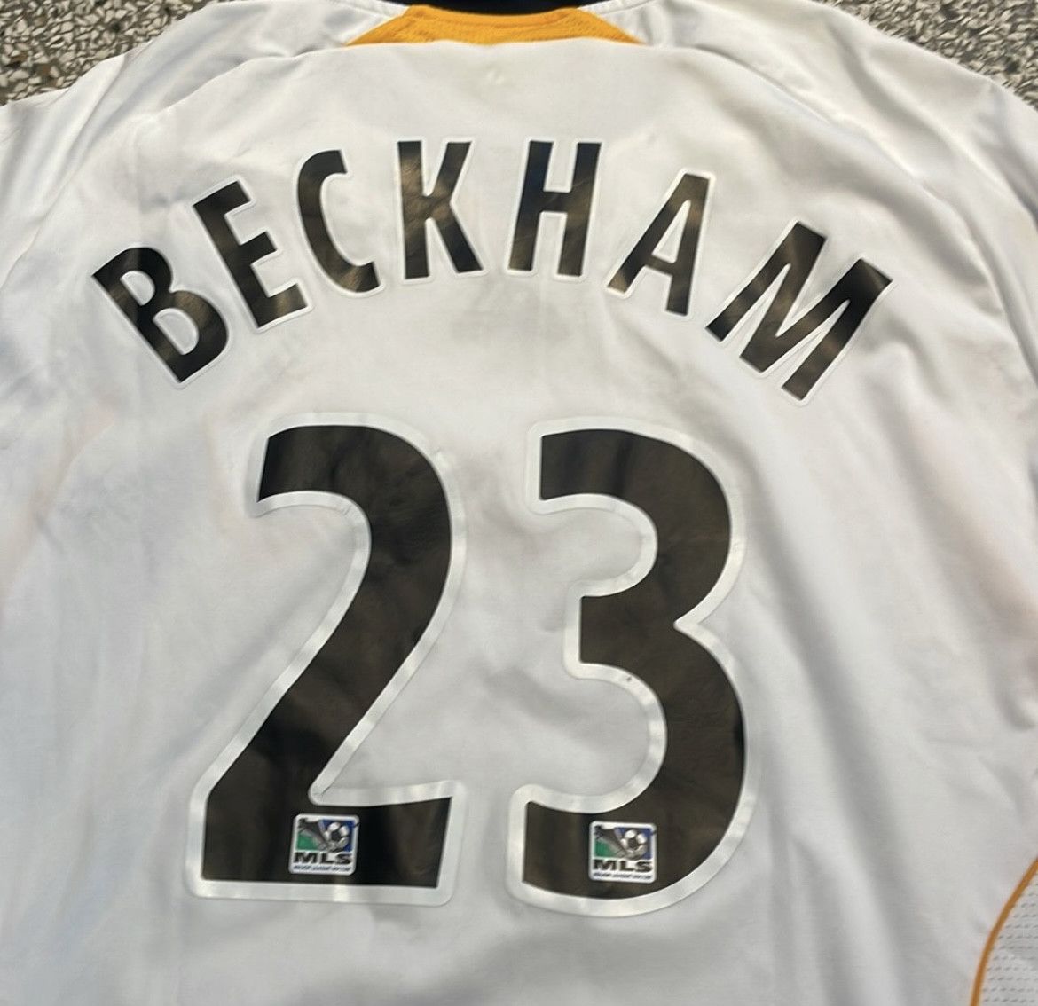 Adidas Adidas LA Galaxy Beckham #23 Jersey 2007/08 – Vintage MLS Size US XL / EU 56 / 4 - 2 Thumbnail