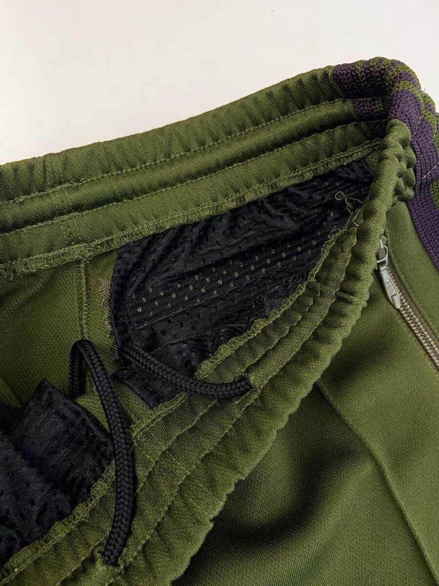 Needles Needles Polyester Track Pants Khaki Dark Green Size US 30 / EU 46 - 3 Thumbnail