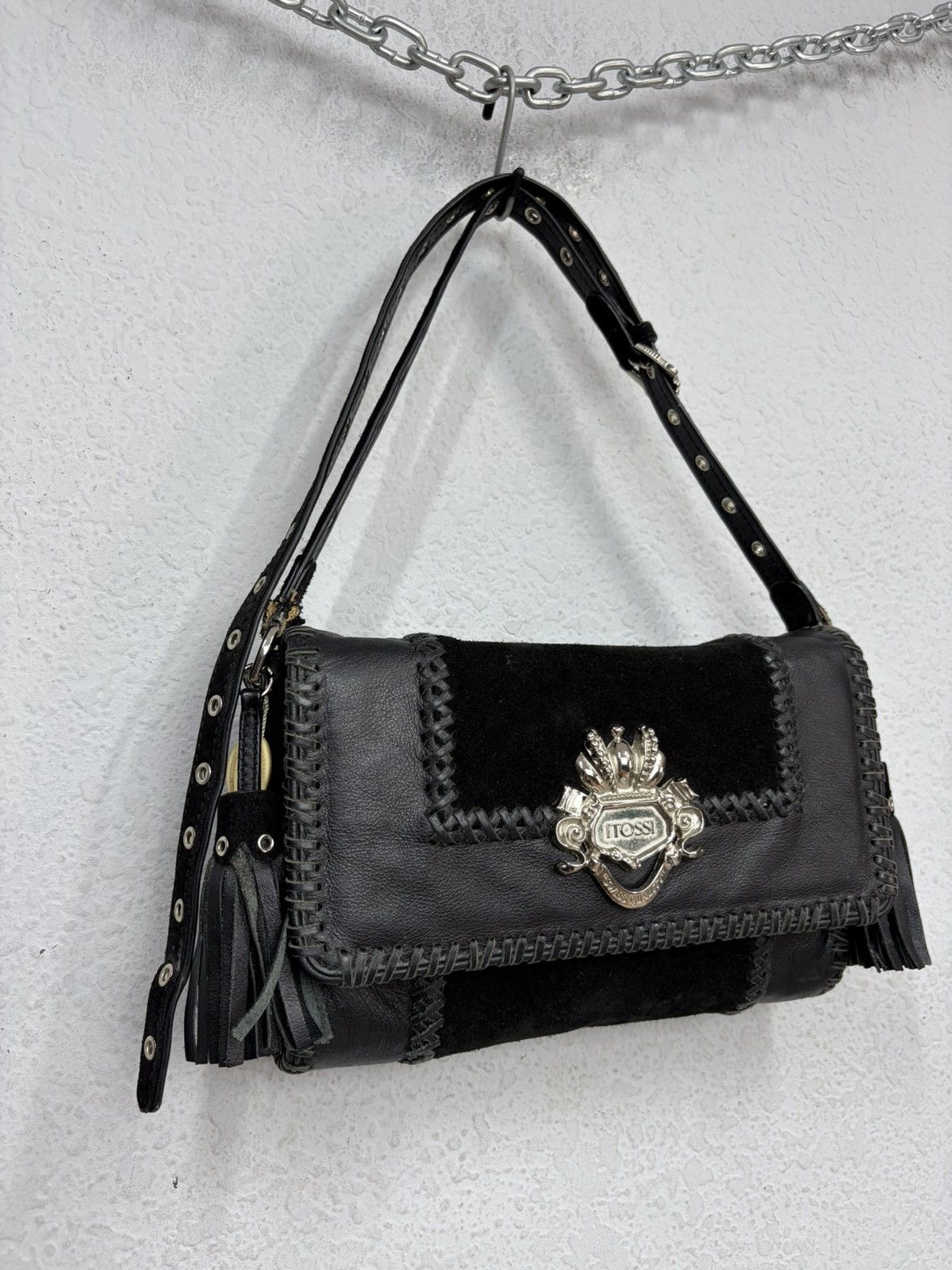 If Six Was Nine KMRii Style Archive Leather Shoulder Bag Punk Boho Y2K Size ONE SIZE - 9 Thumbnail