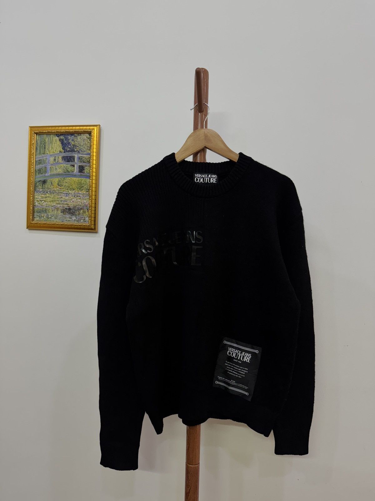 Versace VERSACE THICK SWEATER Size US S / EU 44-46 / 1 - 1 Thumbnail