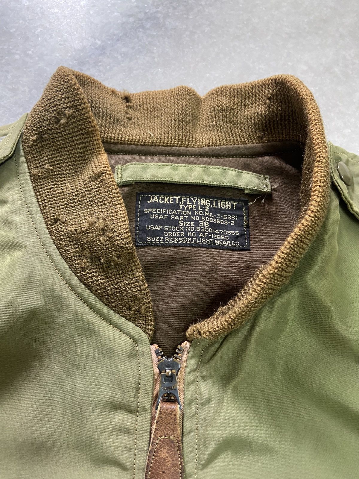 Buzz Rickson's Buzz Rickson’s L-2 Flight Jacket Ma-1 Toyo Enterprise Size US M / EU 48-50 / 2 - 10 Thumbnail