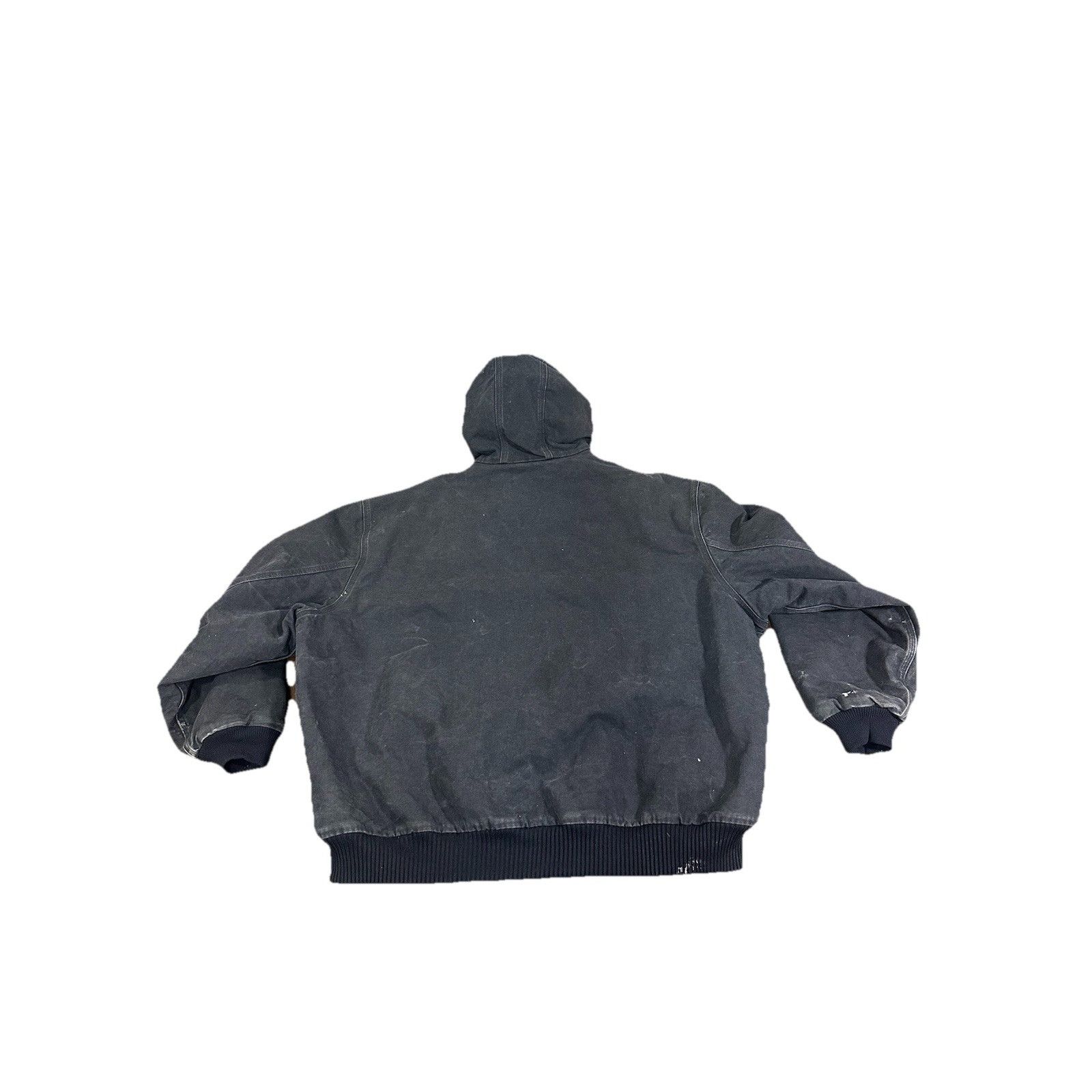 Carhartt Vintage Carhartt Active Jacket Mens Sz 3XL Black Canvas Hood Size US XXL / EU 58 / 5 - 5 Thumbnail