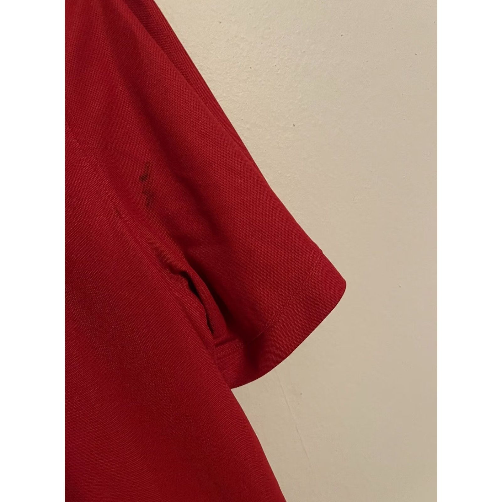 Vintage Chik-Fil-A Employee Short Sleeve OOBE Uniform Red Polo Shirt Men's 3XL Size US XXL / EU 58 / 5 - 4 Thumbnail