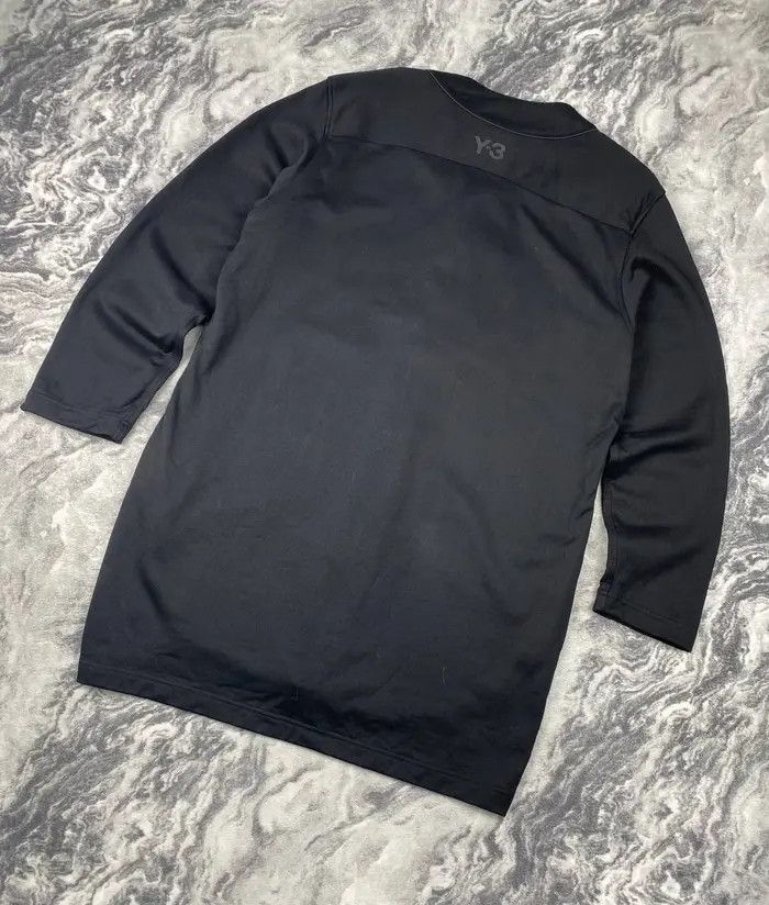 Adidas × Y-3 Y3 Adidas Yohji Yamamoto Oversized Baseball Shirt Jersey Size US S / EU 44-46 / 1 - 11 Thumbnail