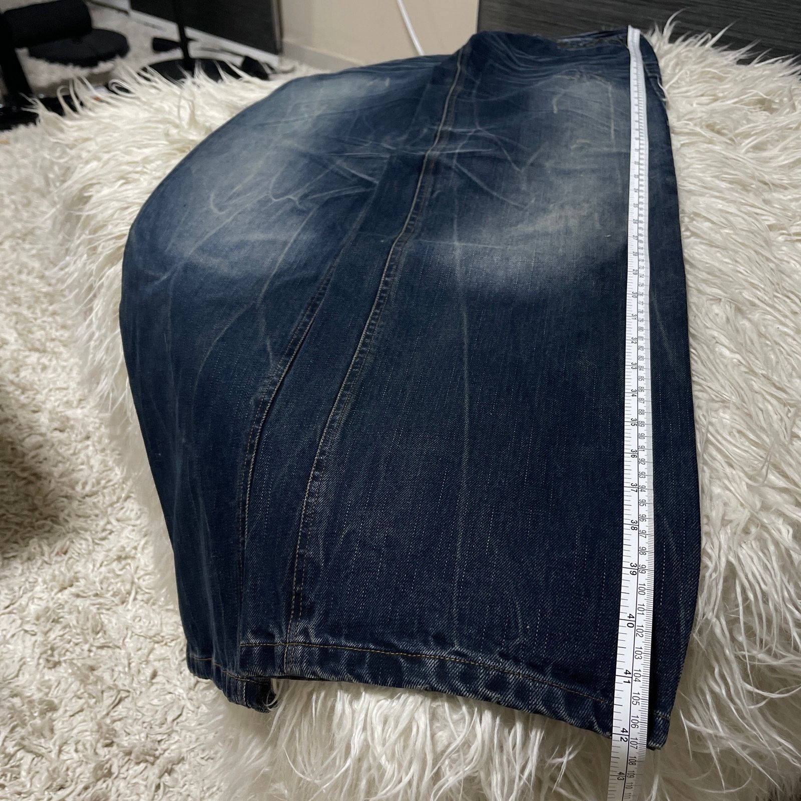 Hysteric Glamour × Japanese Brand × Vintage Vintage Faded Wash Low-rise Denim Jeans Blue size 29 Size 29" - 8 Thumbnail