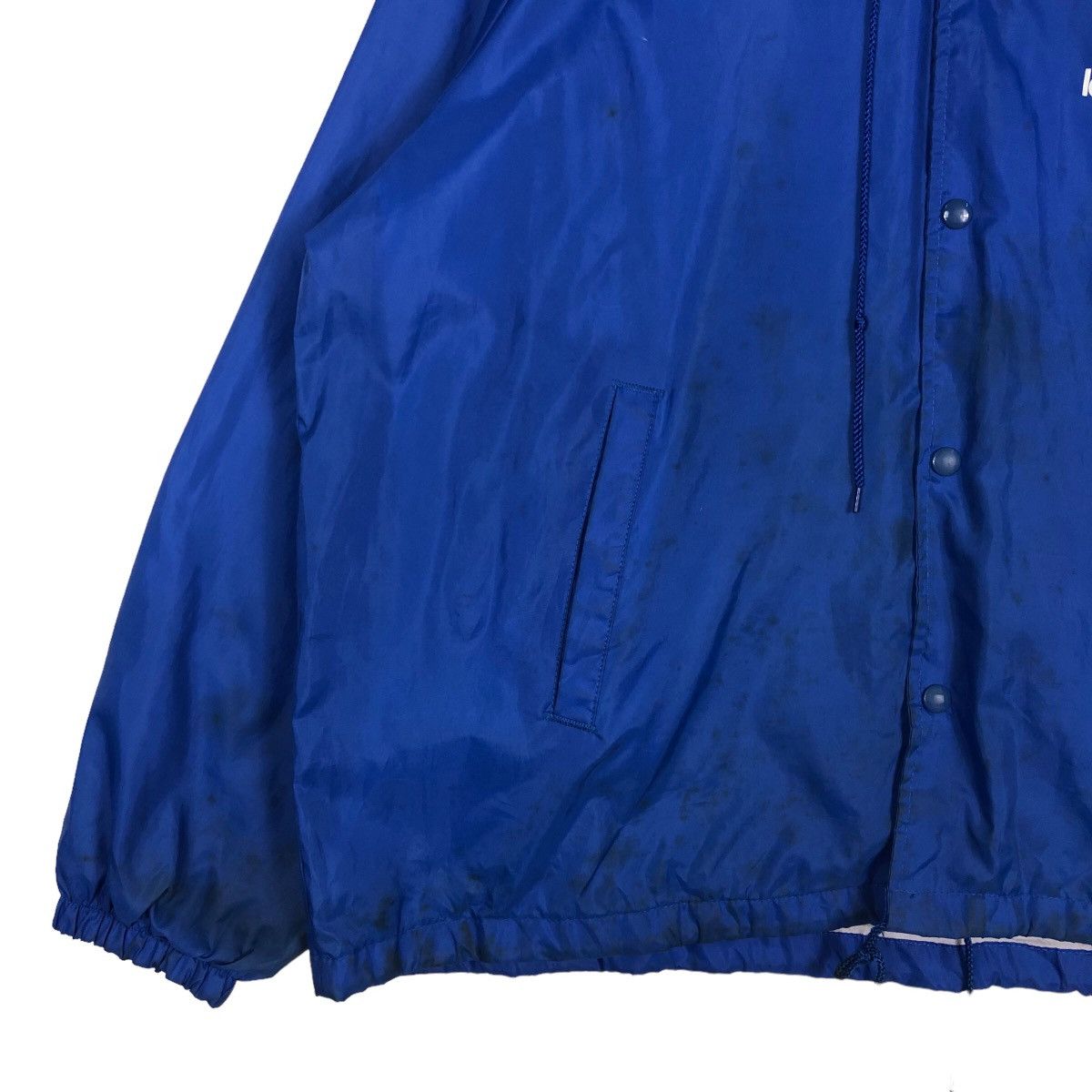 Japanese Brand 🔥Vtg Survival Jacket Le Coq Sportif Made in USA Big Logo Size US XL / EU 56 / 4 - 4 Thumbnail