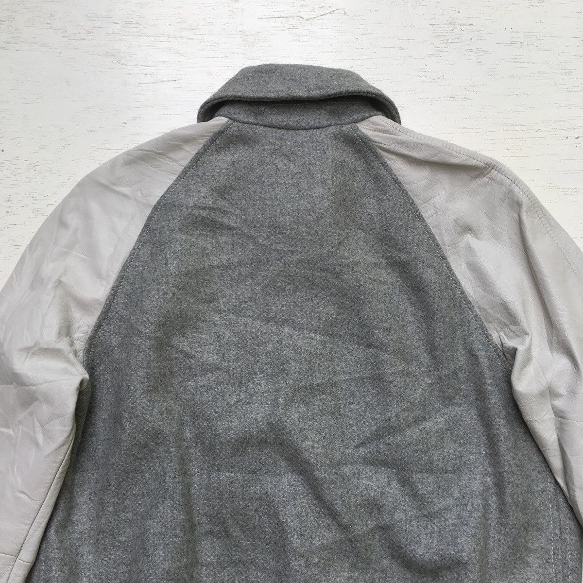 Diesel × Vintage FINAL DROP ‼️ Women Diesel Varsity Jacket Leather Sleeve Size M / US 6-8 / IT 42-44 - 17 Thumbnail