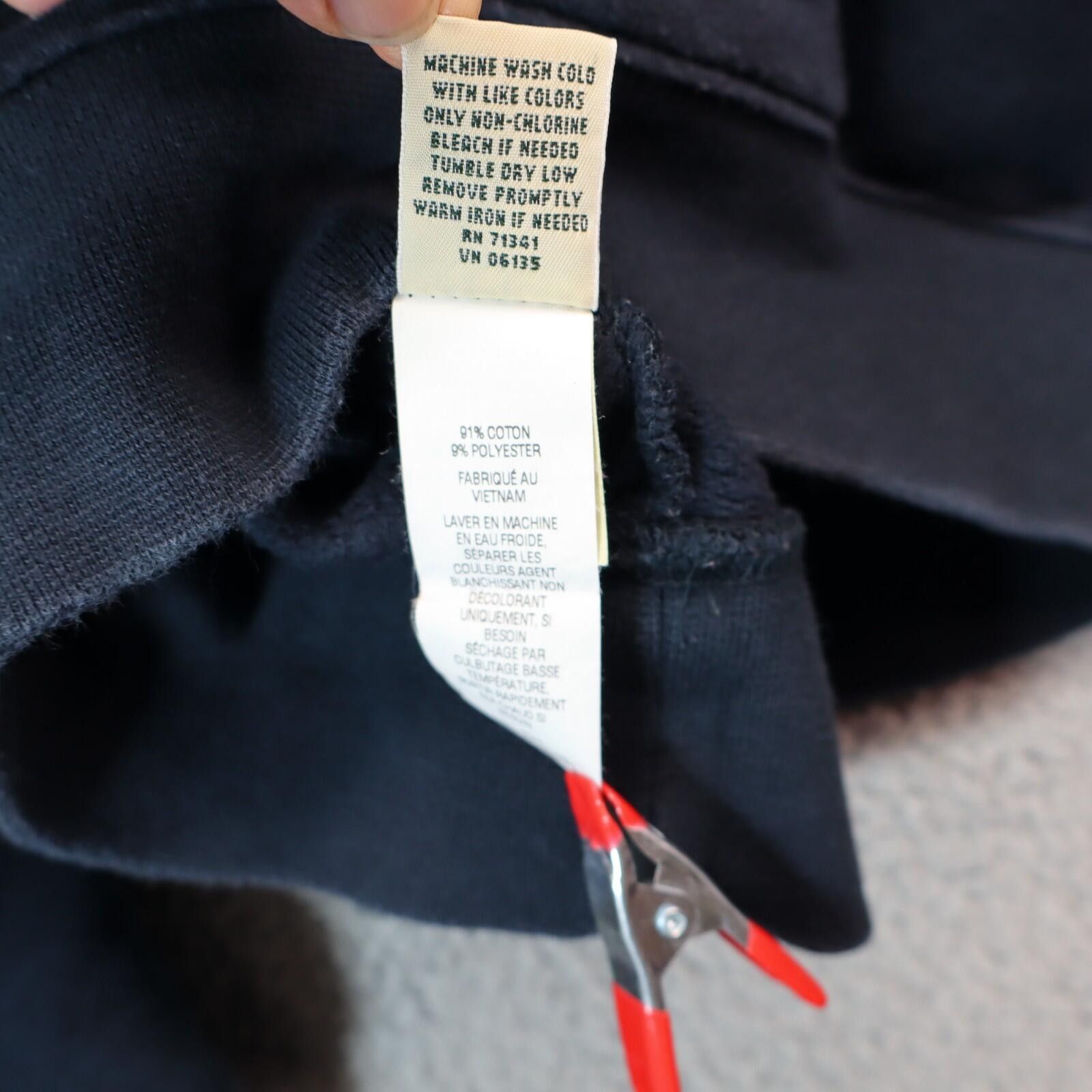 L.L. Bean Vtg LL Bean Crewneck Sweatshirt Large Reg Freeport Black Red Size US L / EU 52-54 / 3 - 8 Thumbnail
