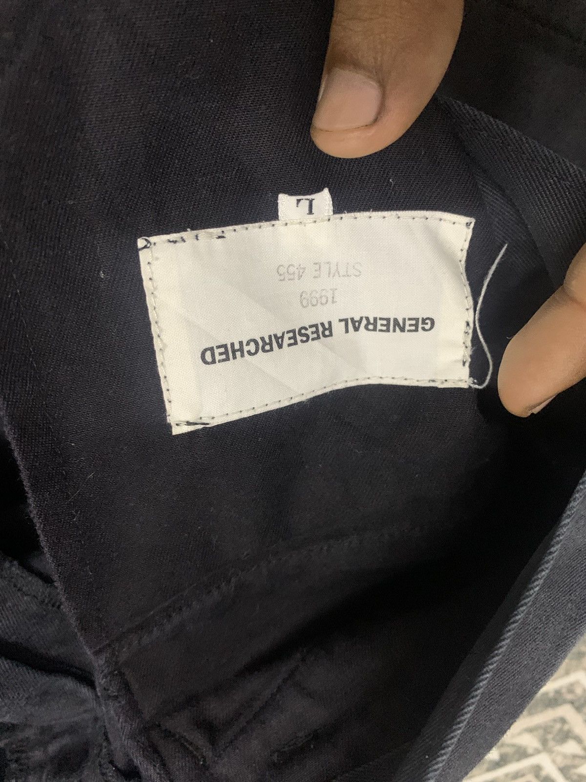General Research 1999 GENERAL RESEARCH BIKER PANT NICELY FADED Size US 30 / EU 46 - 9 Thumbnail