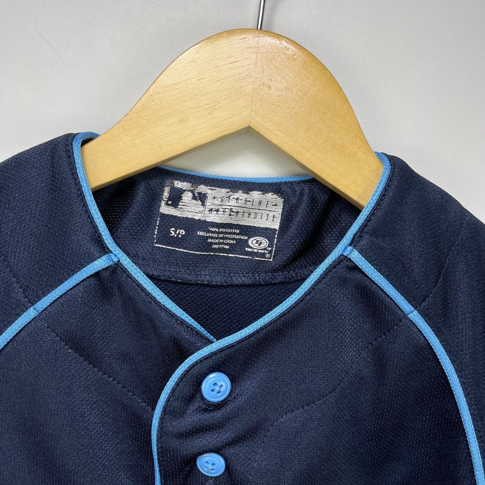 Vintage Vintage Tampa Bay Rays Baseball Jersey True Fan Youth Small Size US S / EU 44-46 / 1 - 5 Thumbnail
