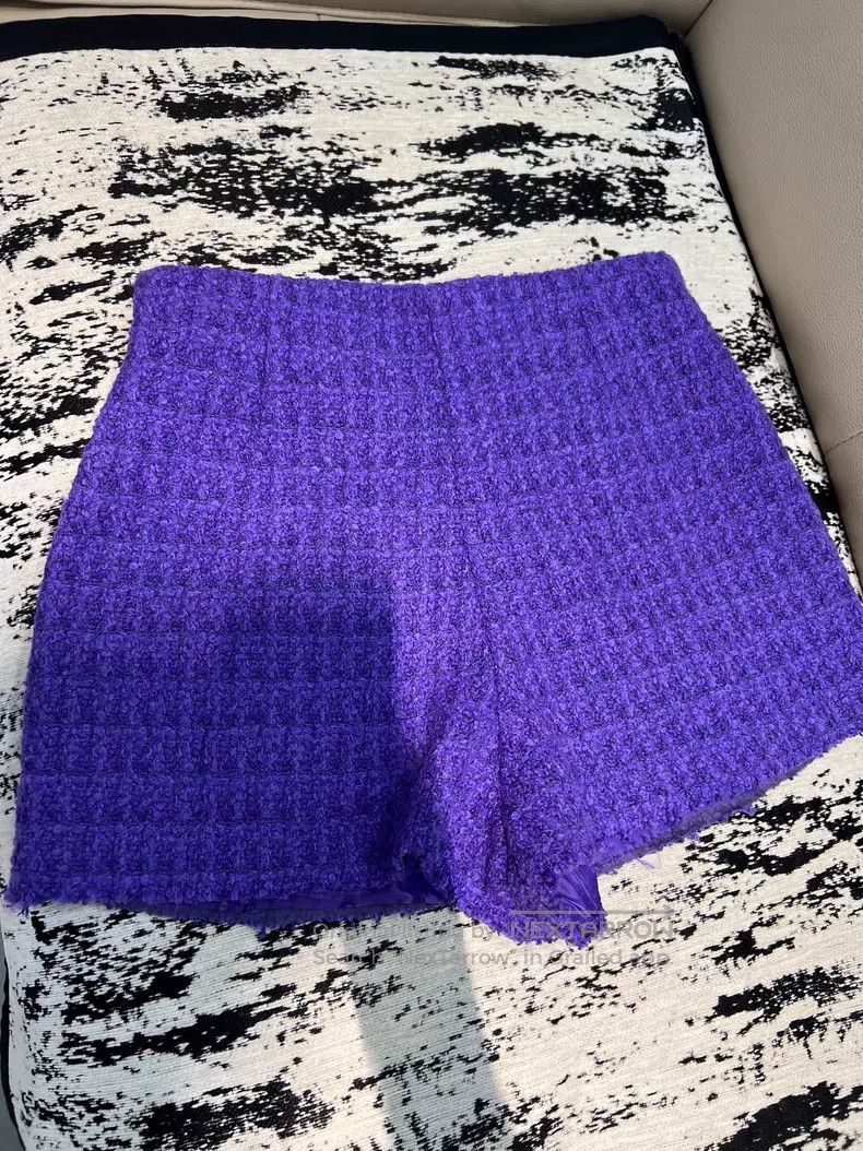 Valentino Valentino Purple shorts Size 28" / US 6 / IT 42 - 7 Thumbnail