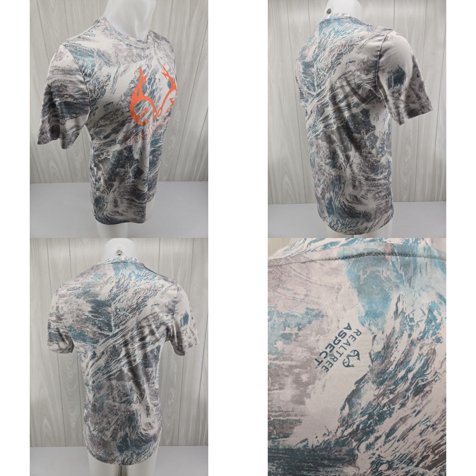Vintage Ocean & Coast Realtree Fishing Mens T Shirt Size Small Size US S / EU 44-46 / 1 - 8 Thumbnail