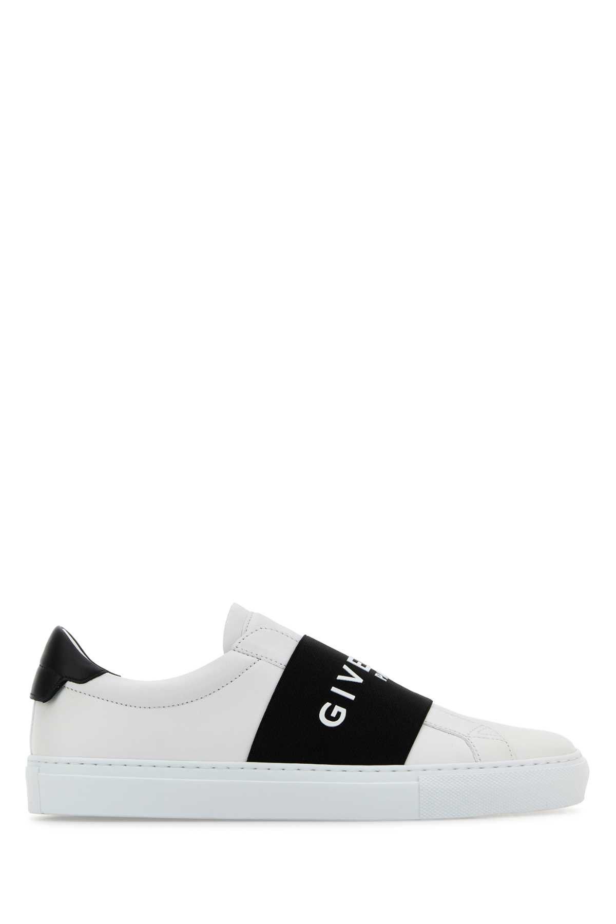 Givenchy White Leather Urban Street Slip Ons Size US 8.5 / IT 38.5 - 1 Thumbnail